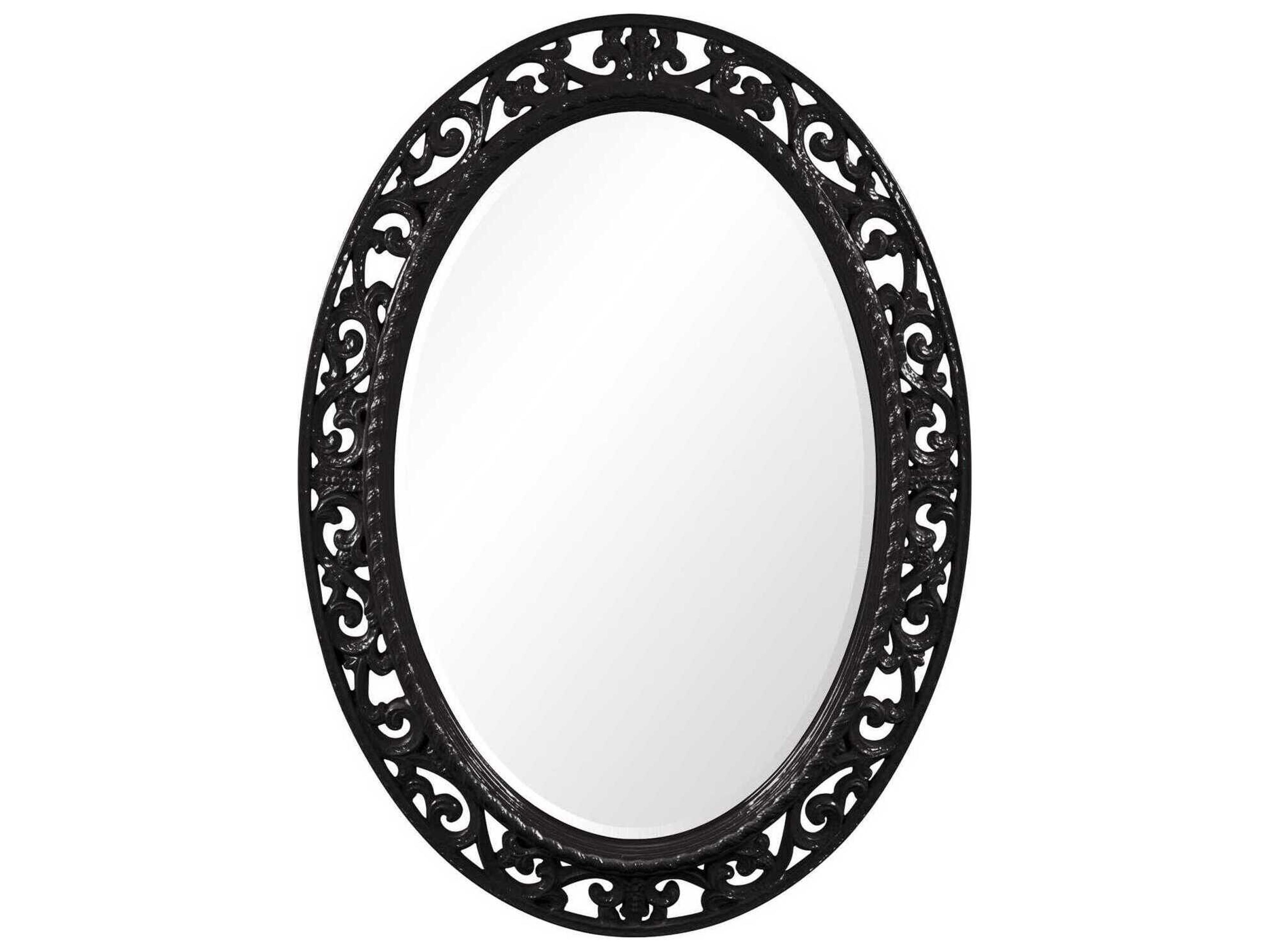 Howard Elliott Suzanne Oval Wall Mirror