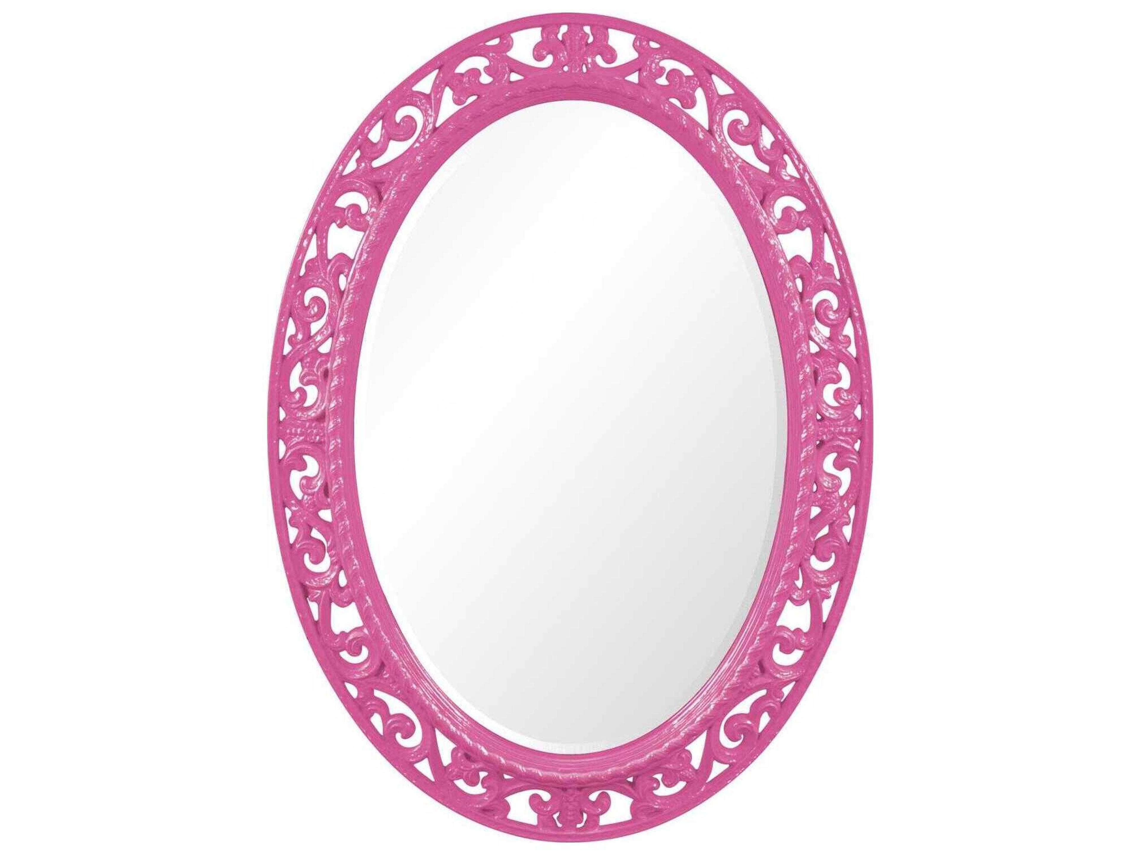 Howard Elliott Suzanne Oval Wall Mirror