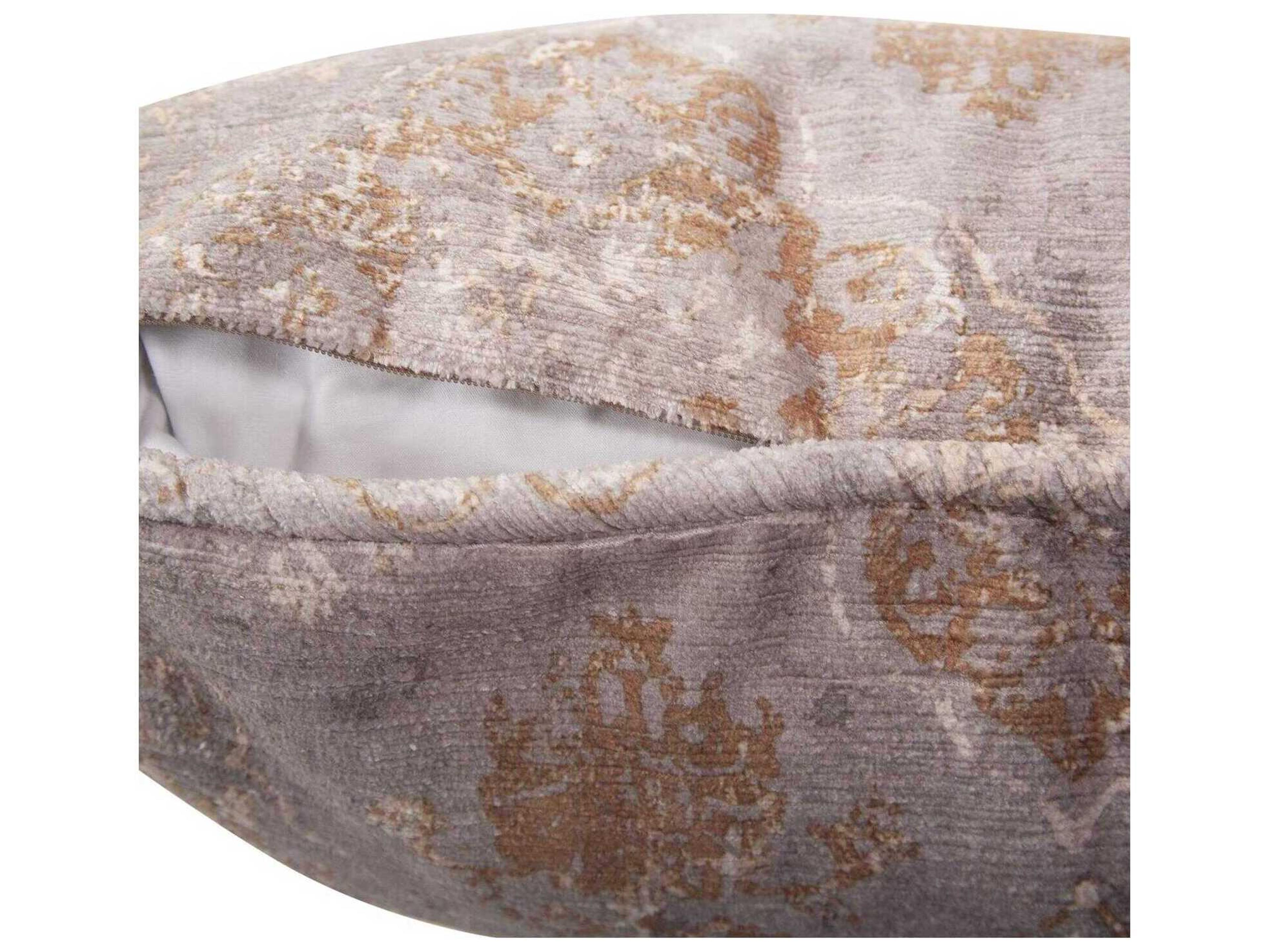 Howard Elliott Baroque Taupe Pillow
