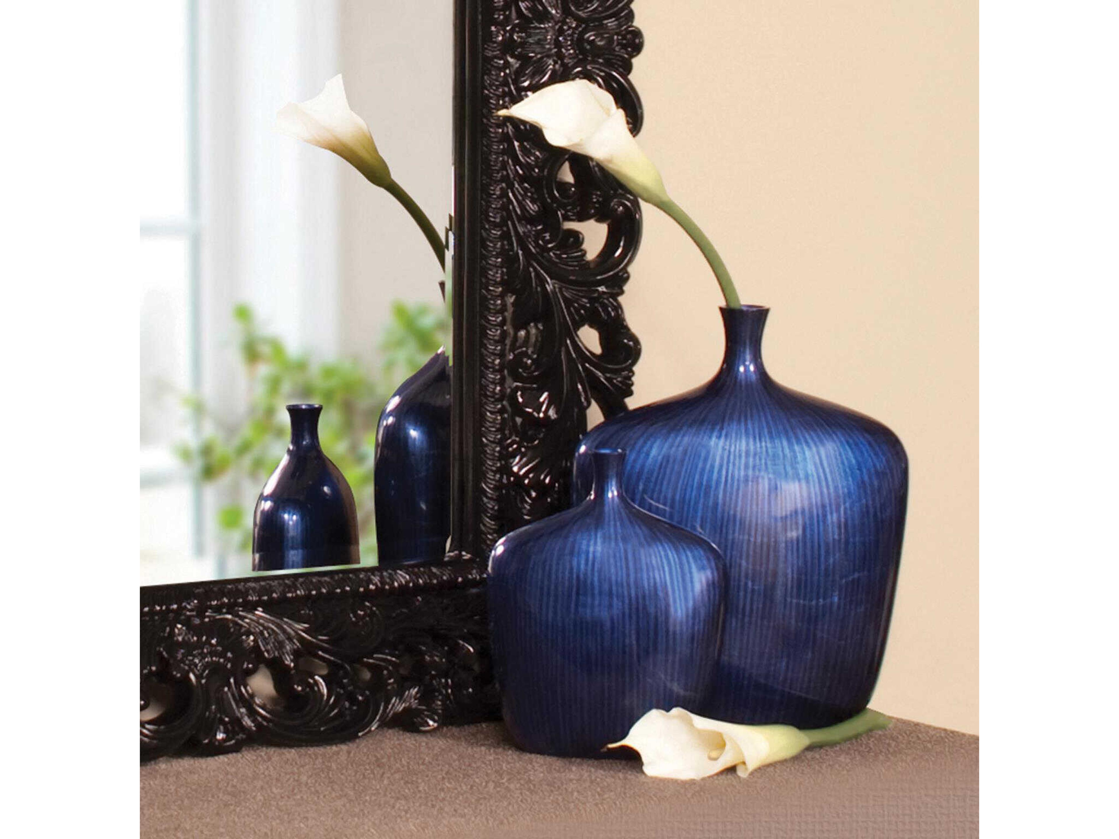 Howard Elliott Cobalt Vase