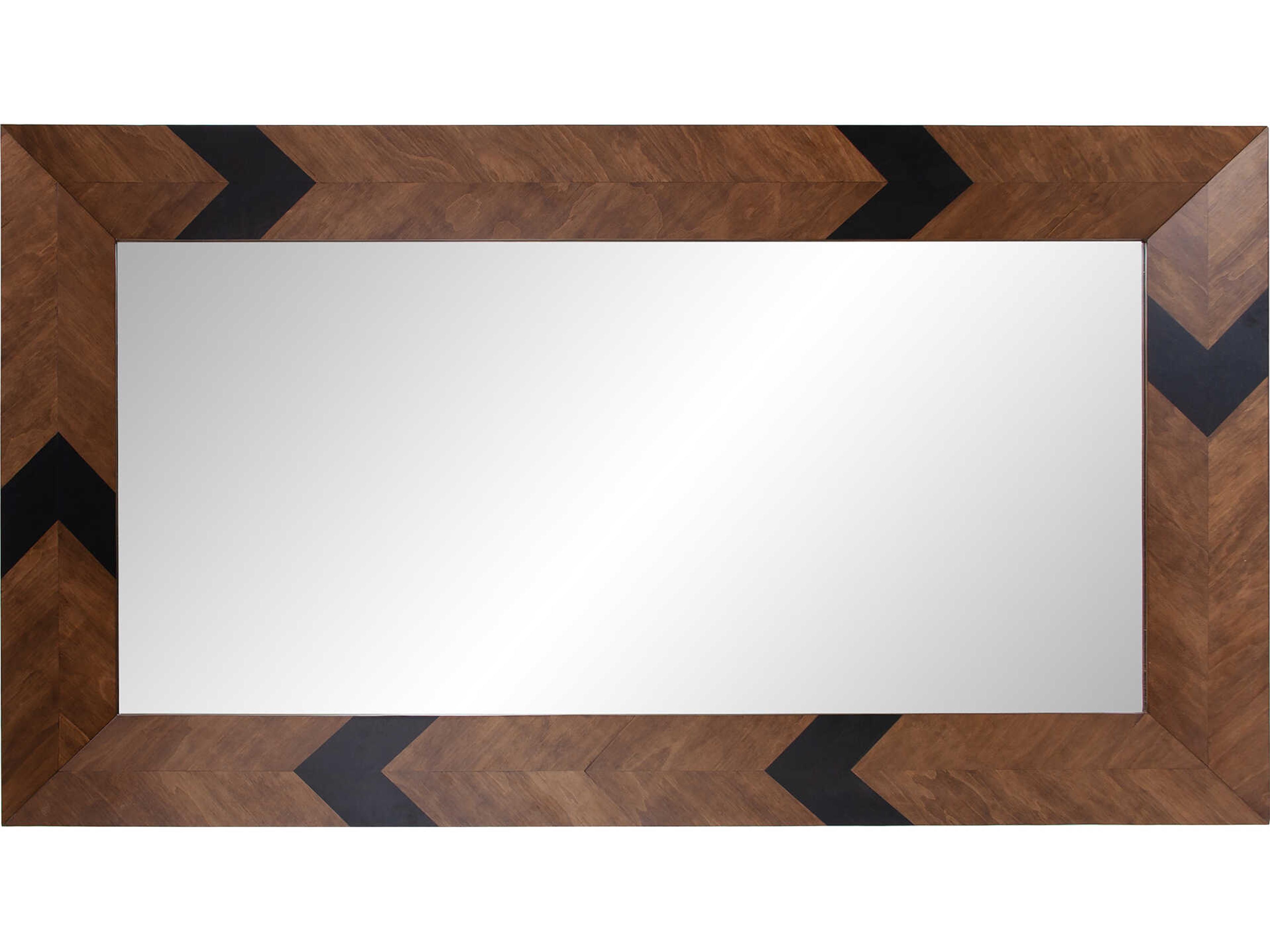 Howard Elliott Sierra Natural Wood Rectangular Wall Mirror