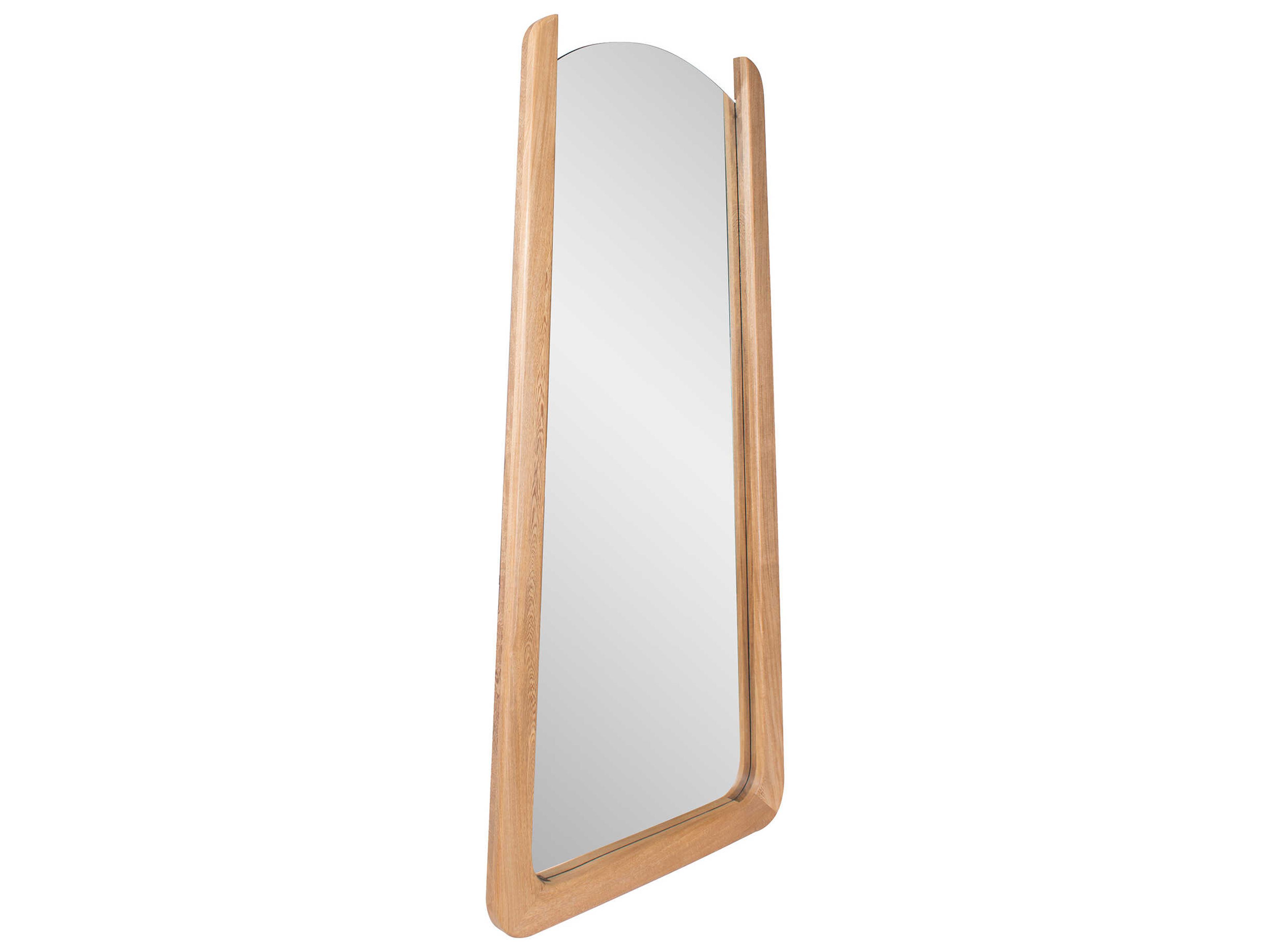 Howard Elliott Woodard Parabola Oversized Natural Wall Mirror