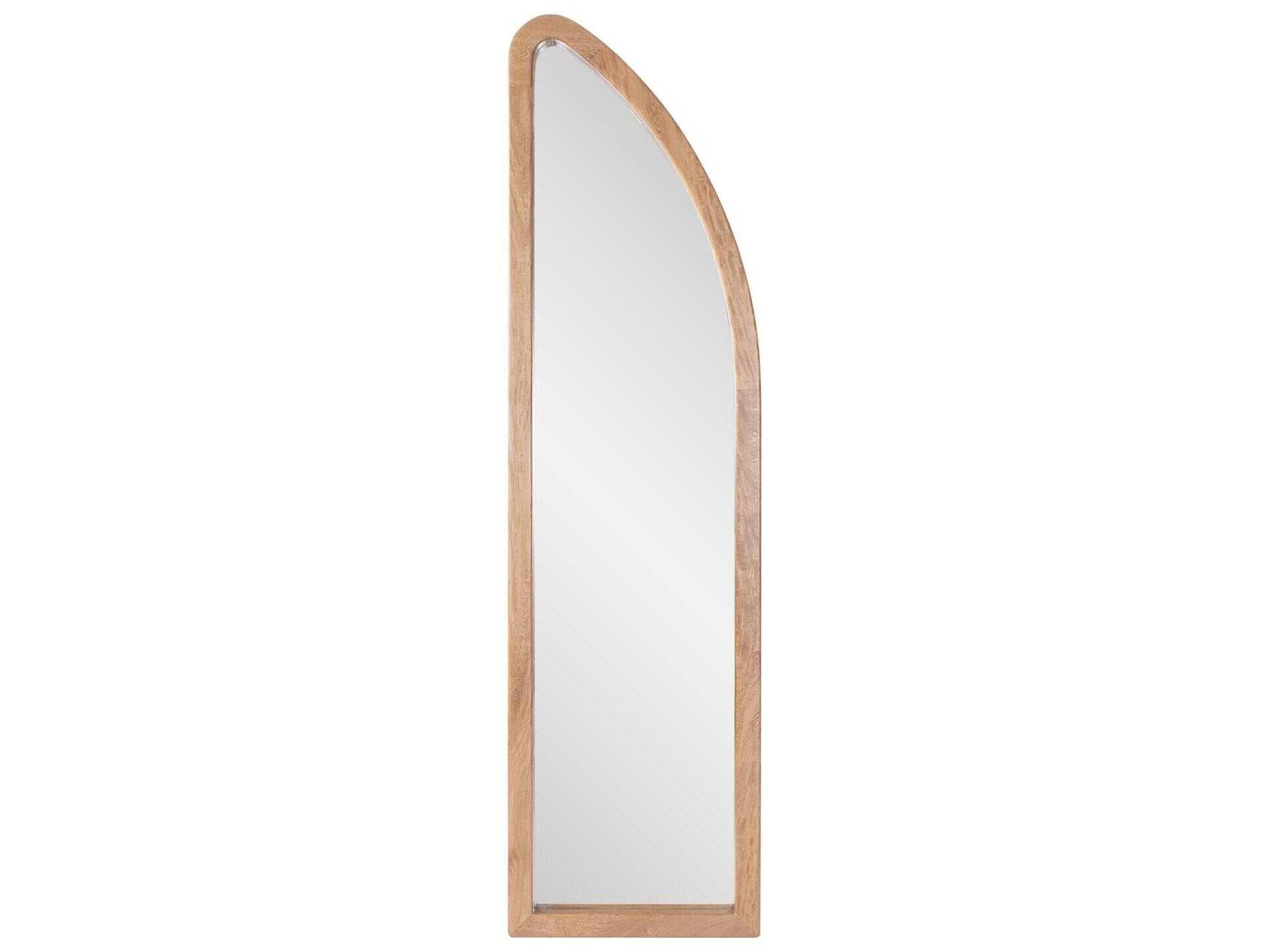 Howard Elliott McKenna Sloped Right Oversized Natural Wall Mirror