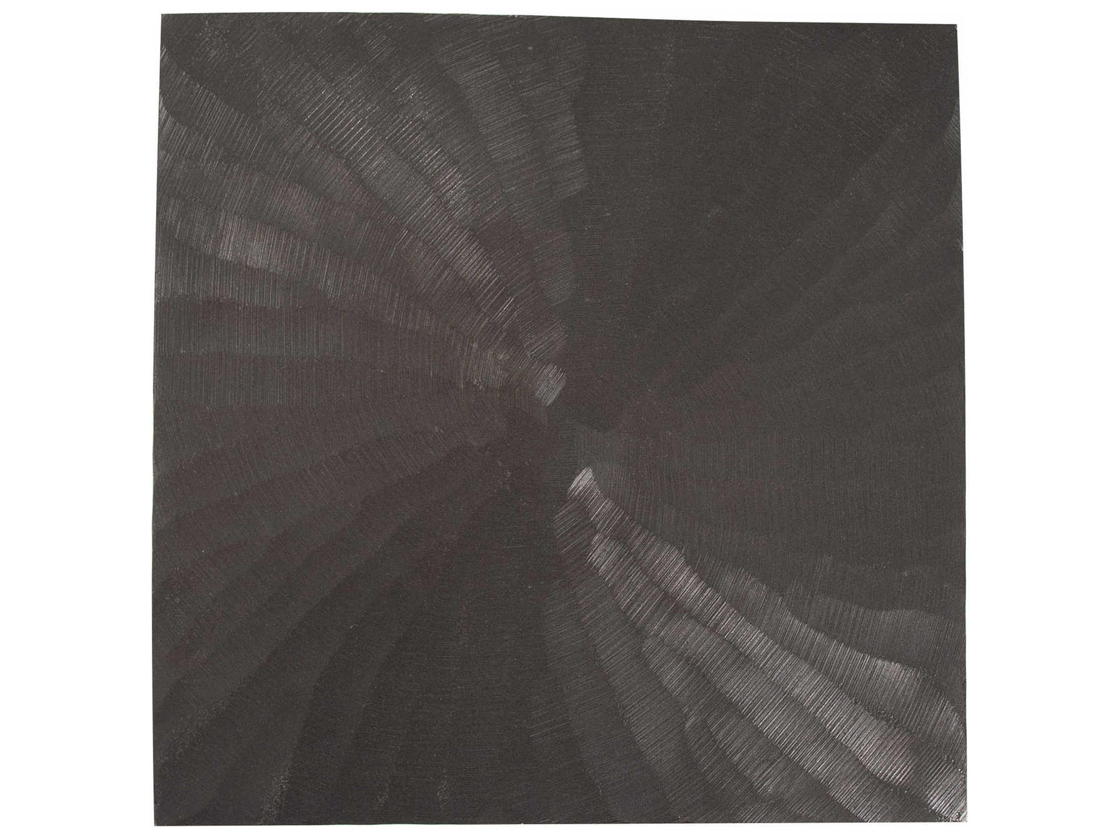 Howard Elliott 9" Square Metal Graphite End Table