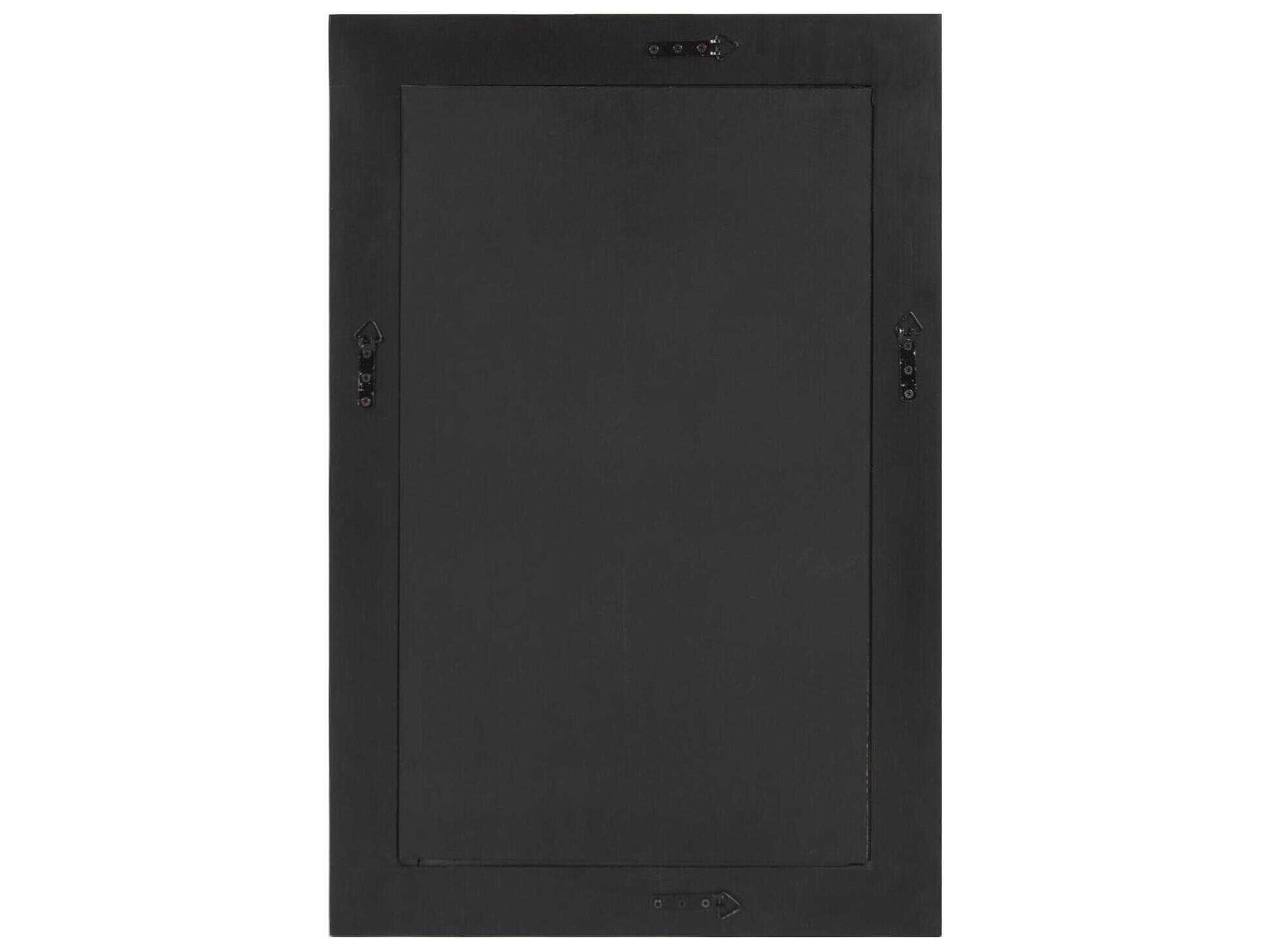 Howard Elliott Elias Brown Black White Rectangular Wall Mirror