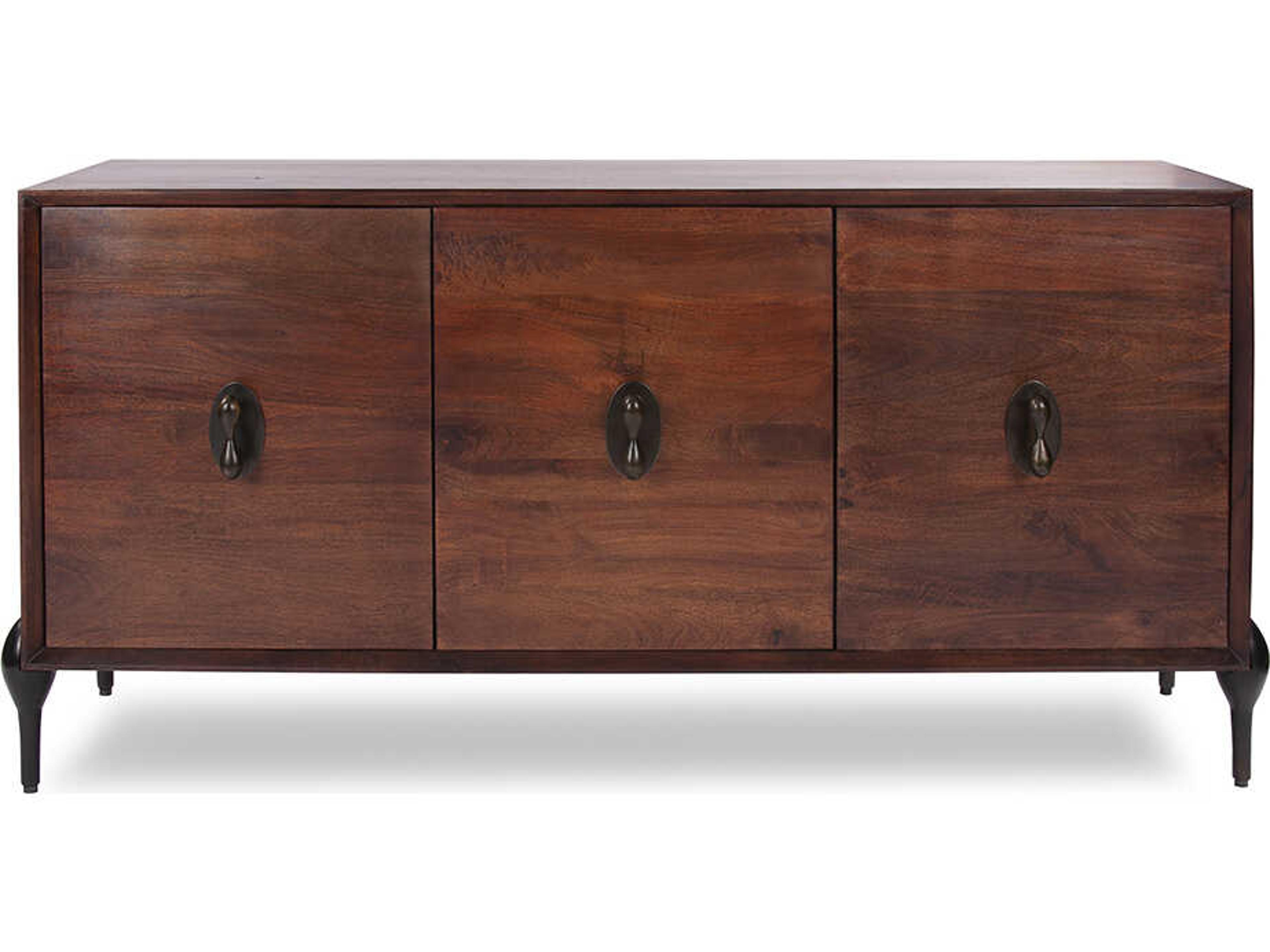 Howard Elliott Westchester 68" Mango Wood Bronze Sideboard