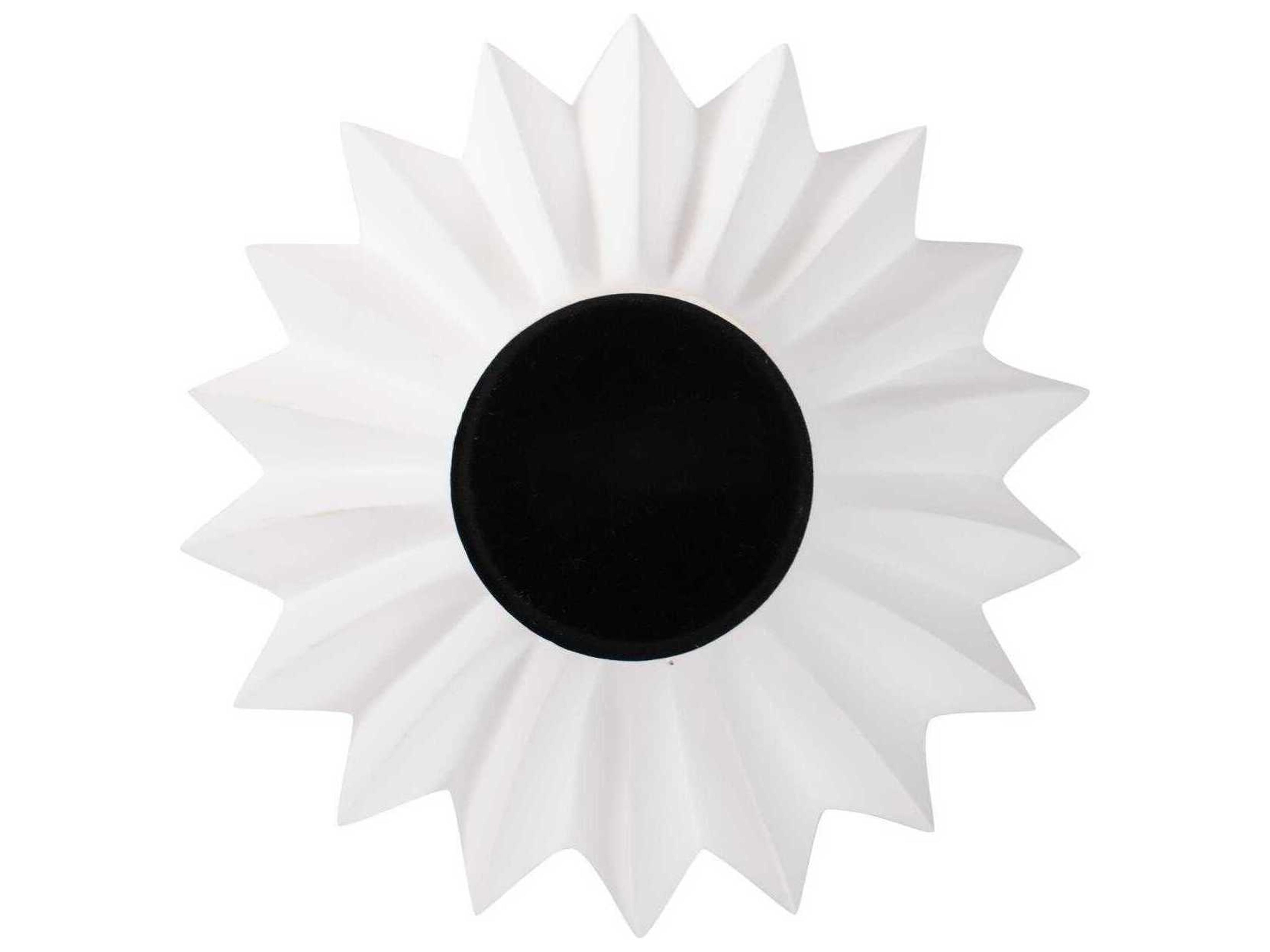 Howard Elliott Matte White Langmuir Swirled Vase