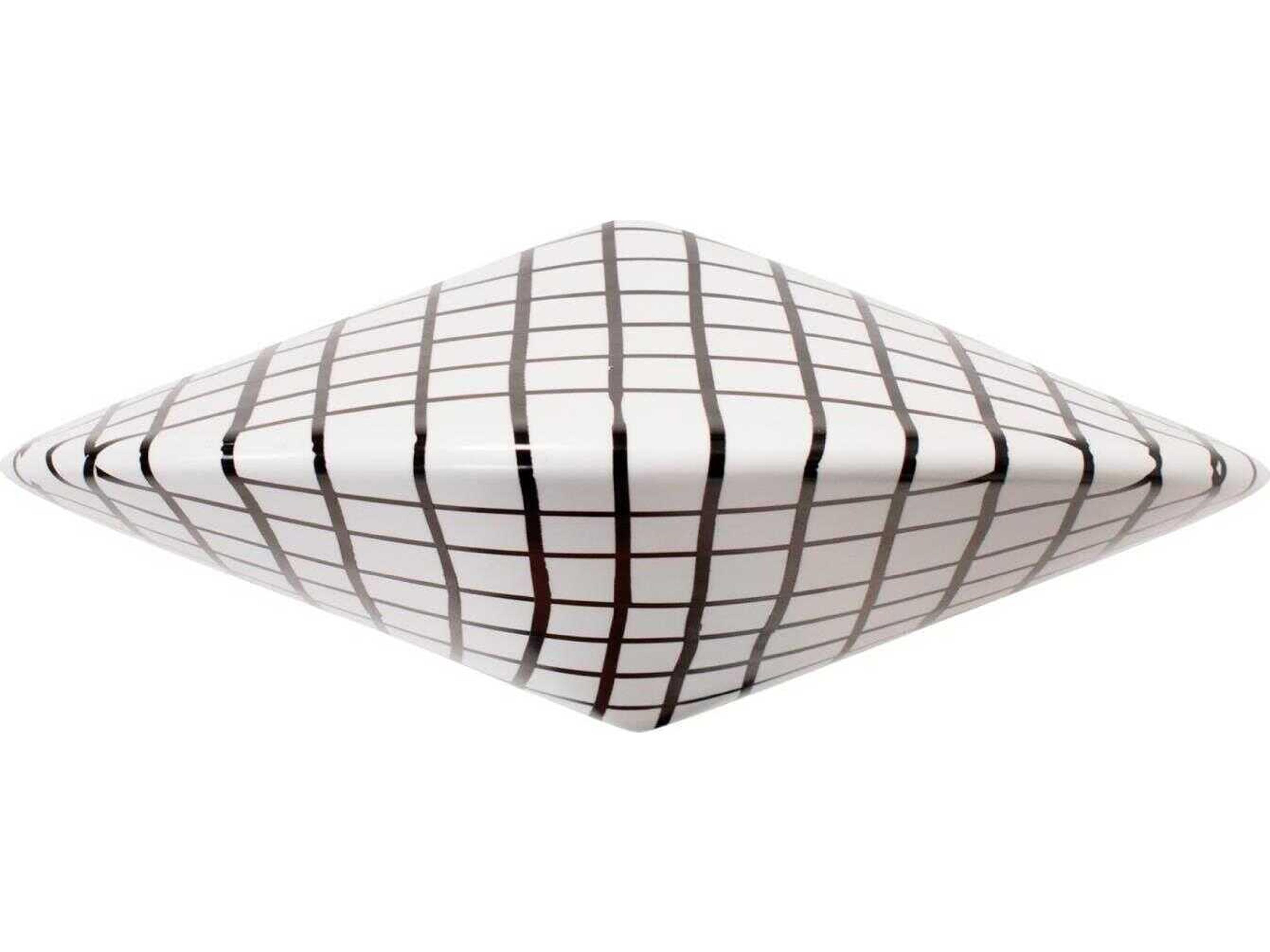 Howard Elliott Matte White Hansford Keyhole Vase