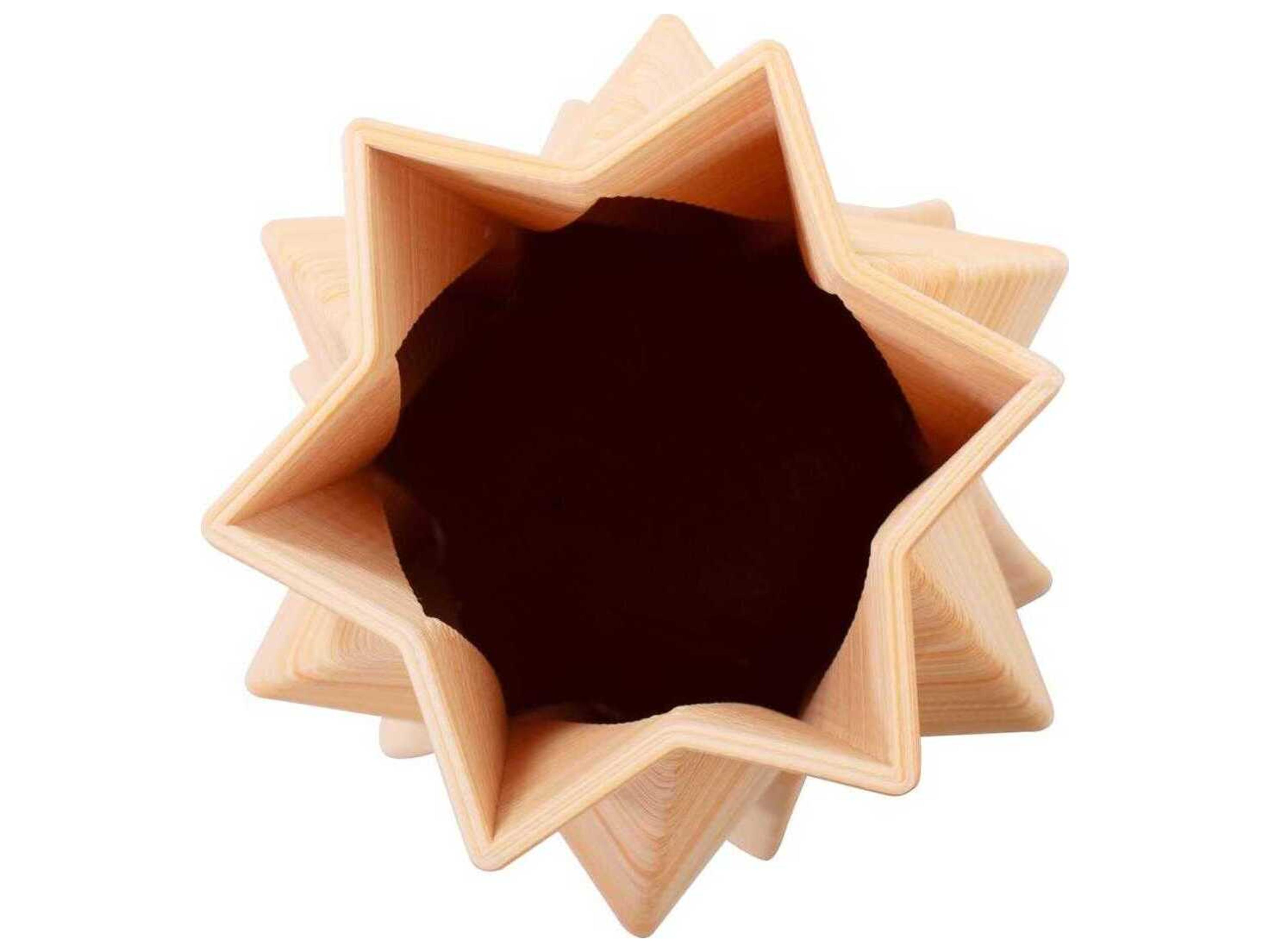 Howard Elliott Linnet Grooved Vase