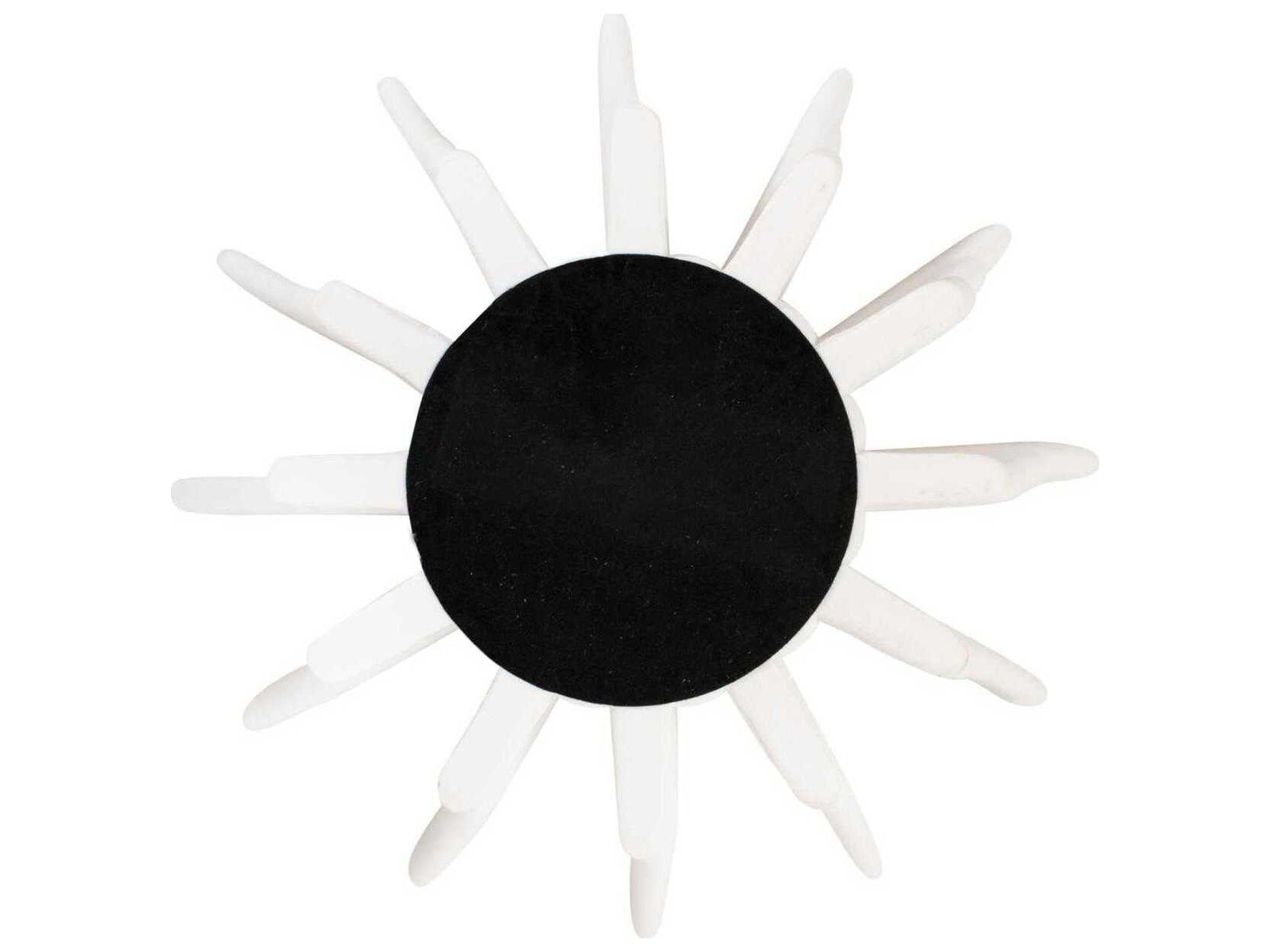 Howard Elliott Matte White Oswick Flared Vase