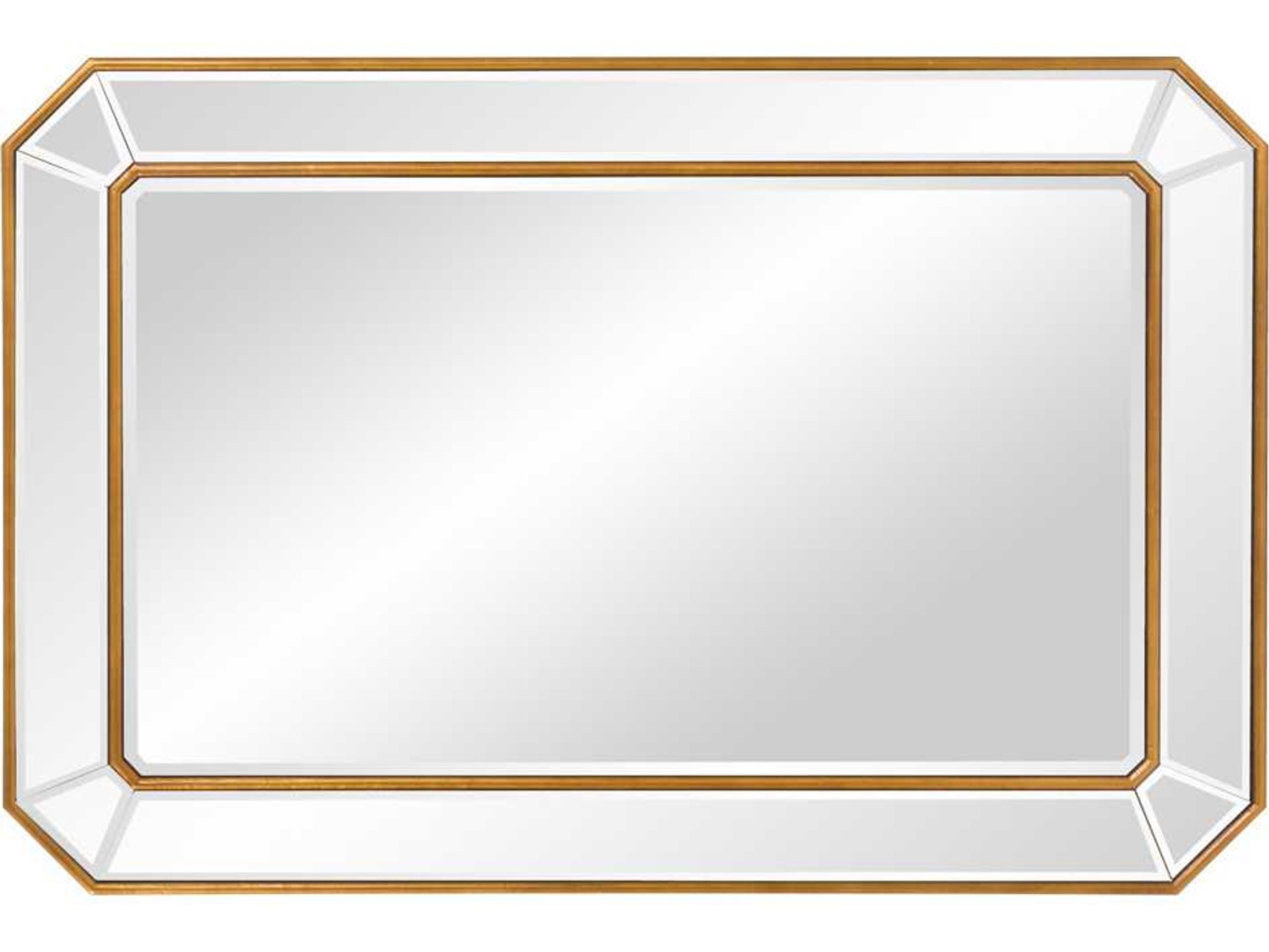 Howard Elliott Leopold Rectangle Wall Mirror
