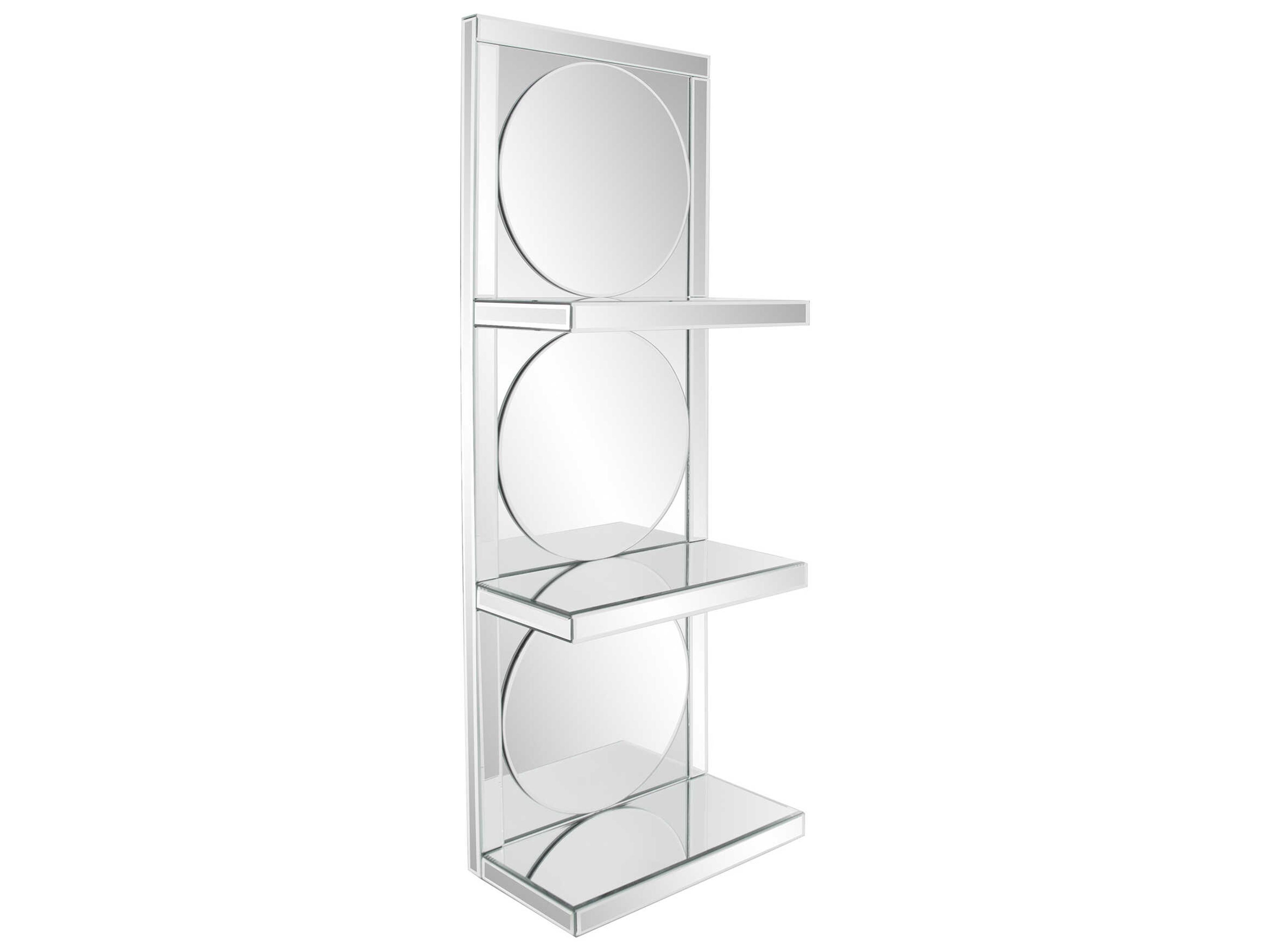 Triplexed Clear Rectangular Wall Mirror