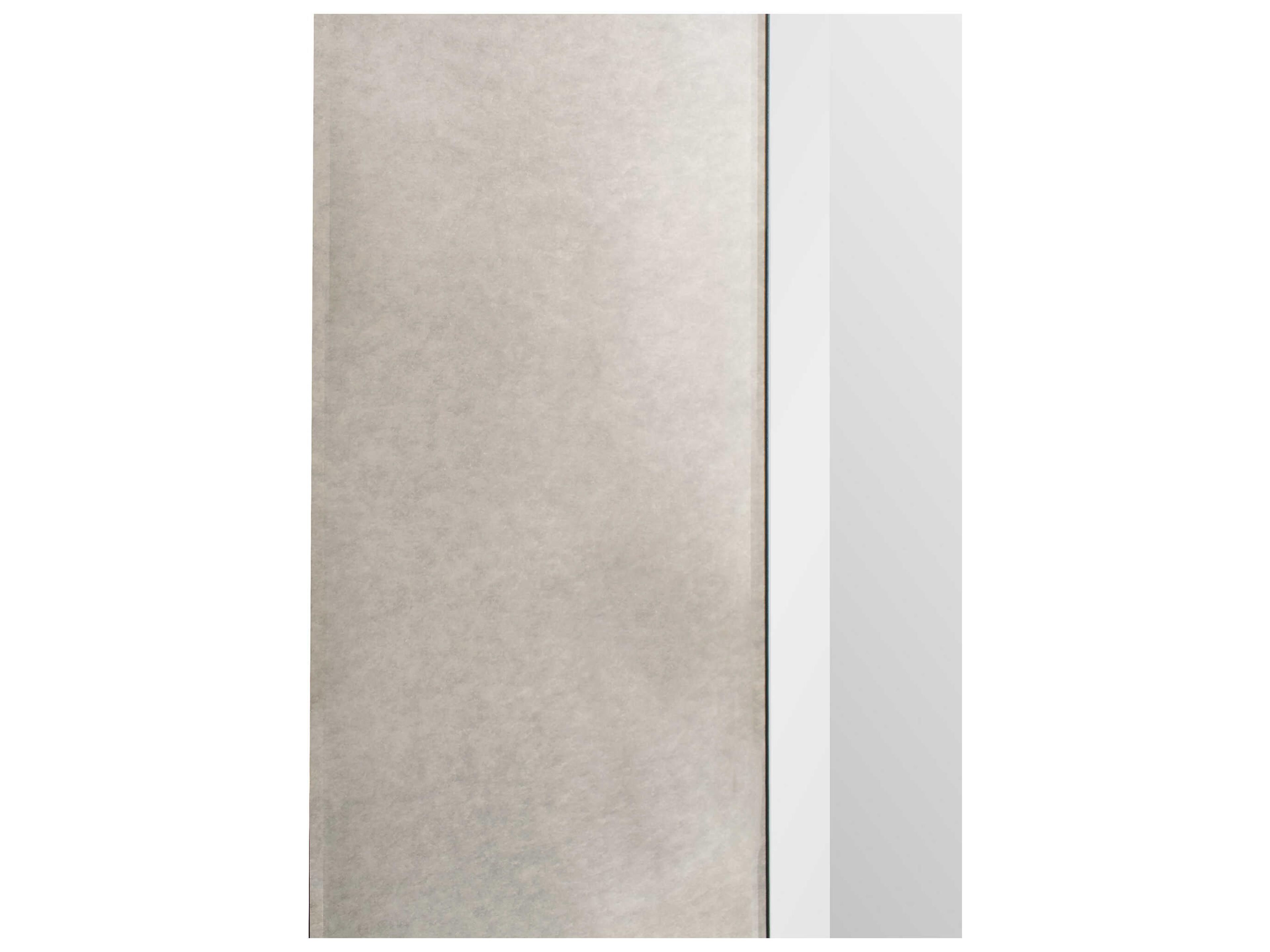 Howard Elliott Concave Lounge Smokey Pearl Rectangular Wall Mirror