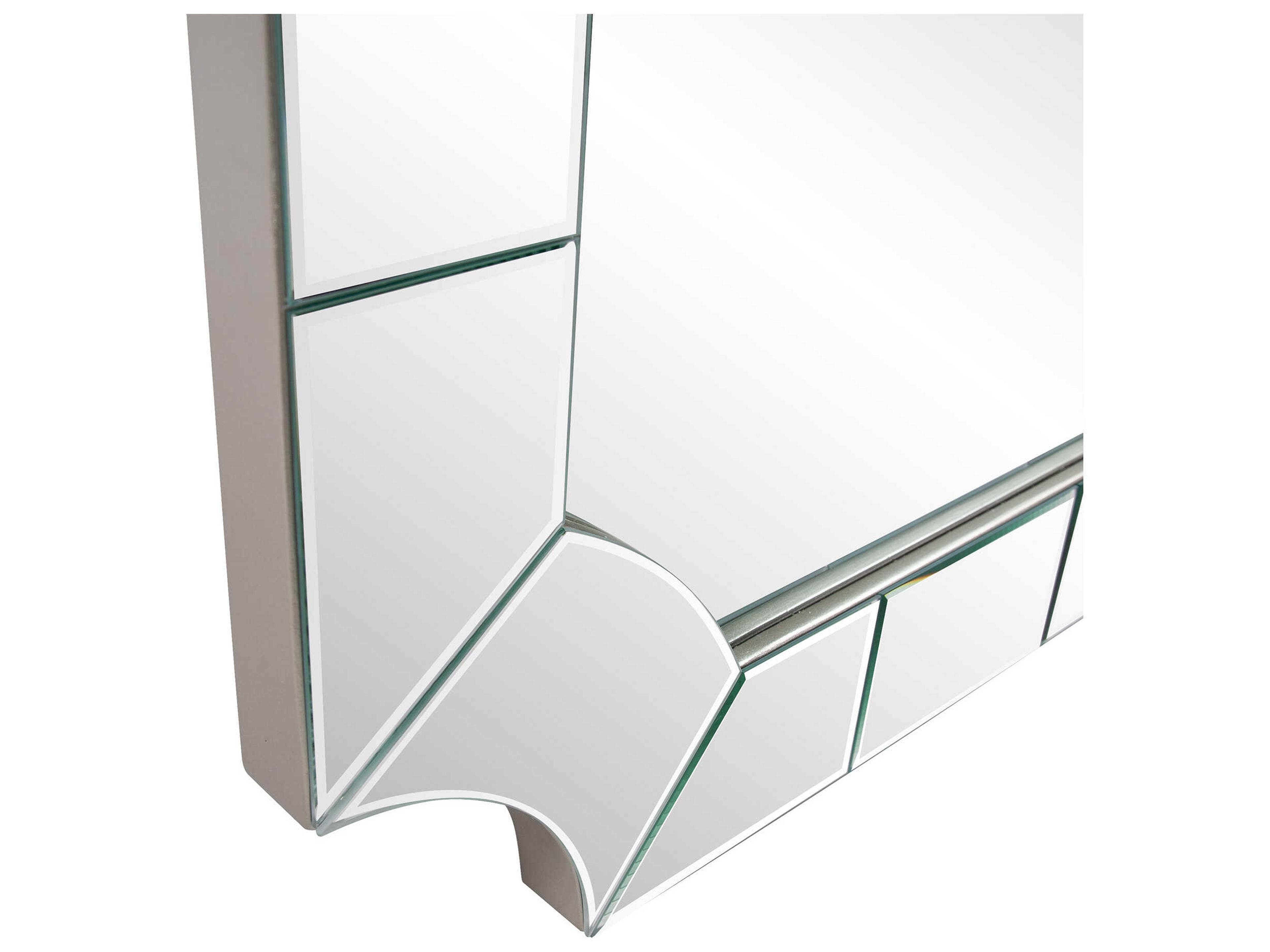 Howard Elliott Caterina Champagne Wall Mirror