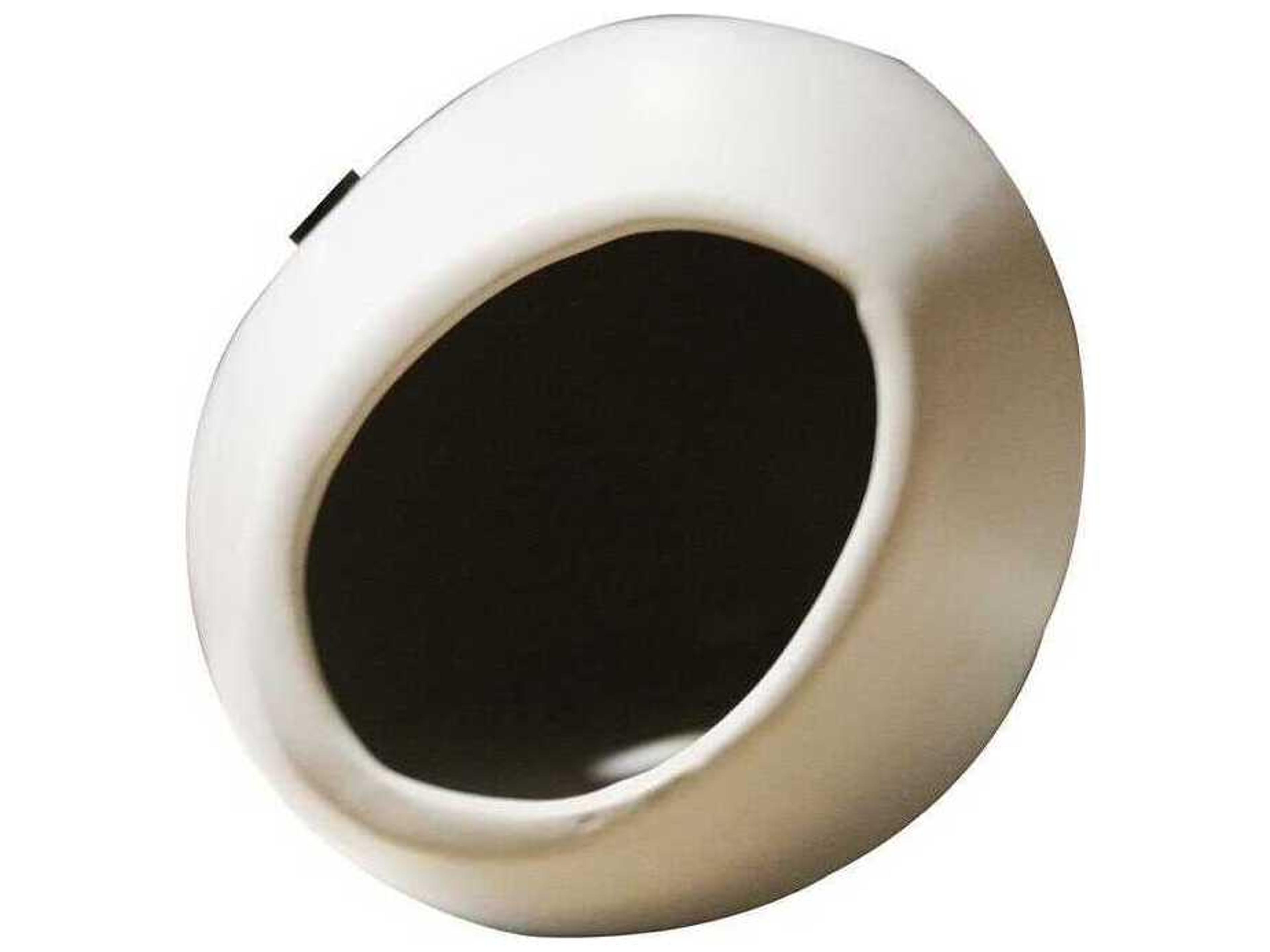 Howard Elliott Matte White Face Wall Sculpture