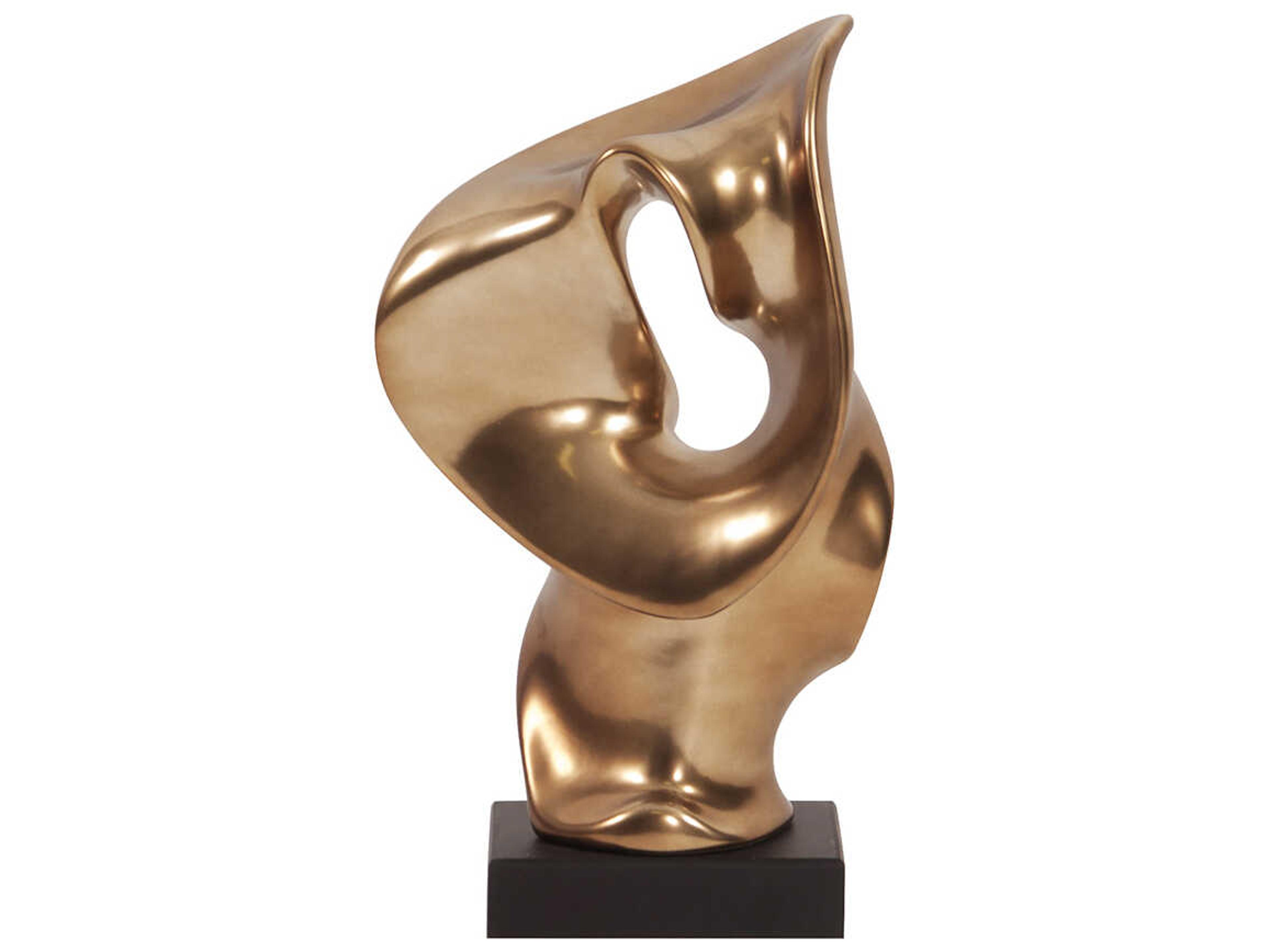 Abstract Bronze Abstract Ceramic Statue
