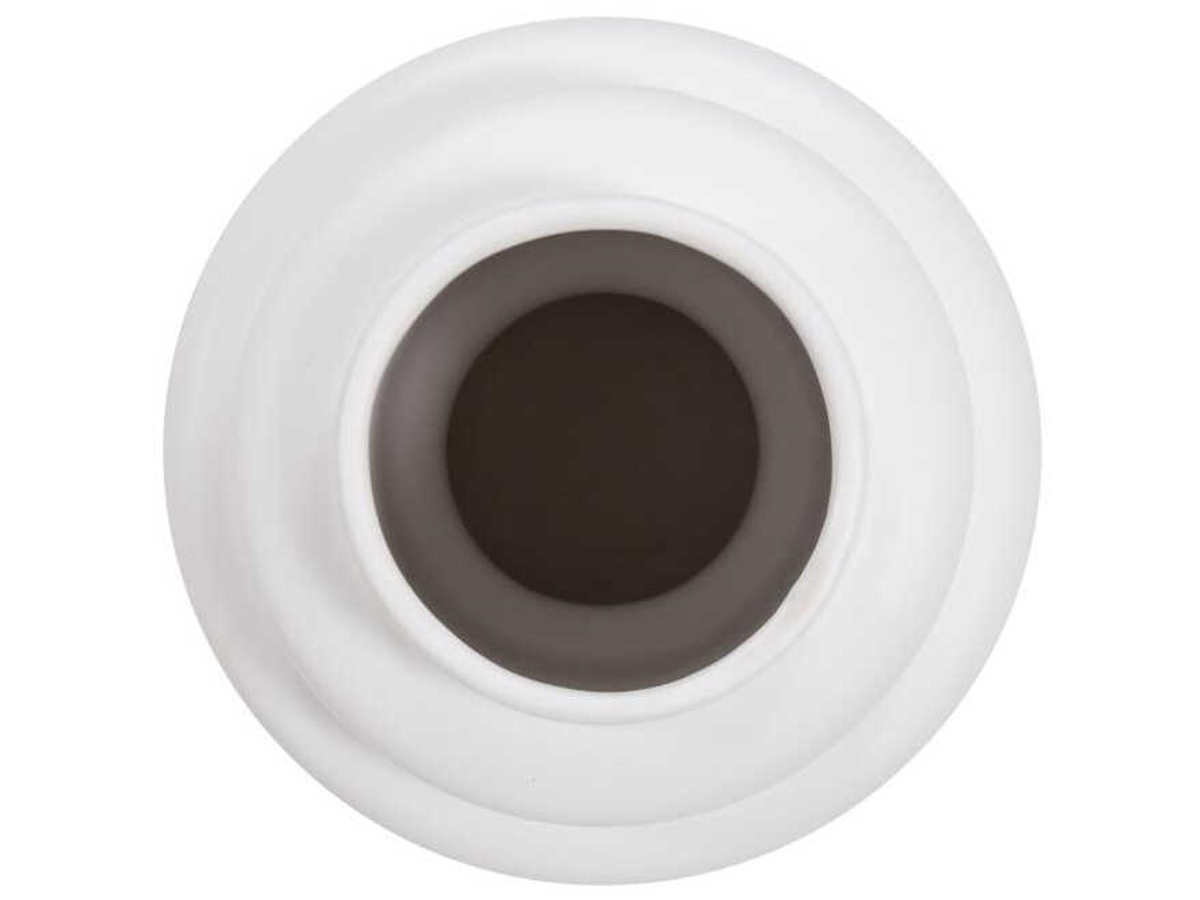 Howard Elliott Zopol Matte White Vase