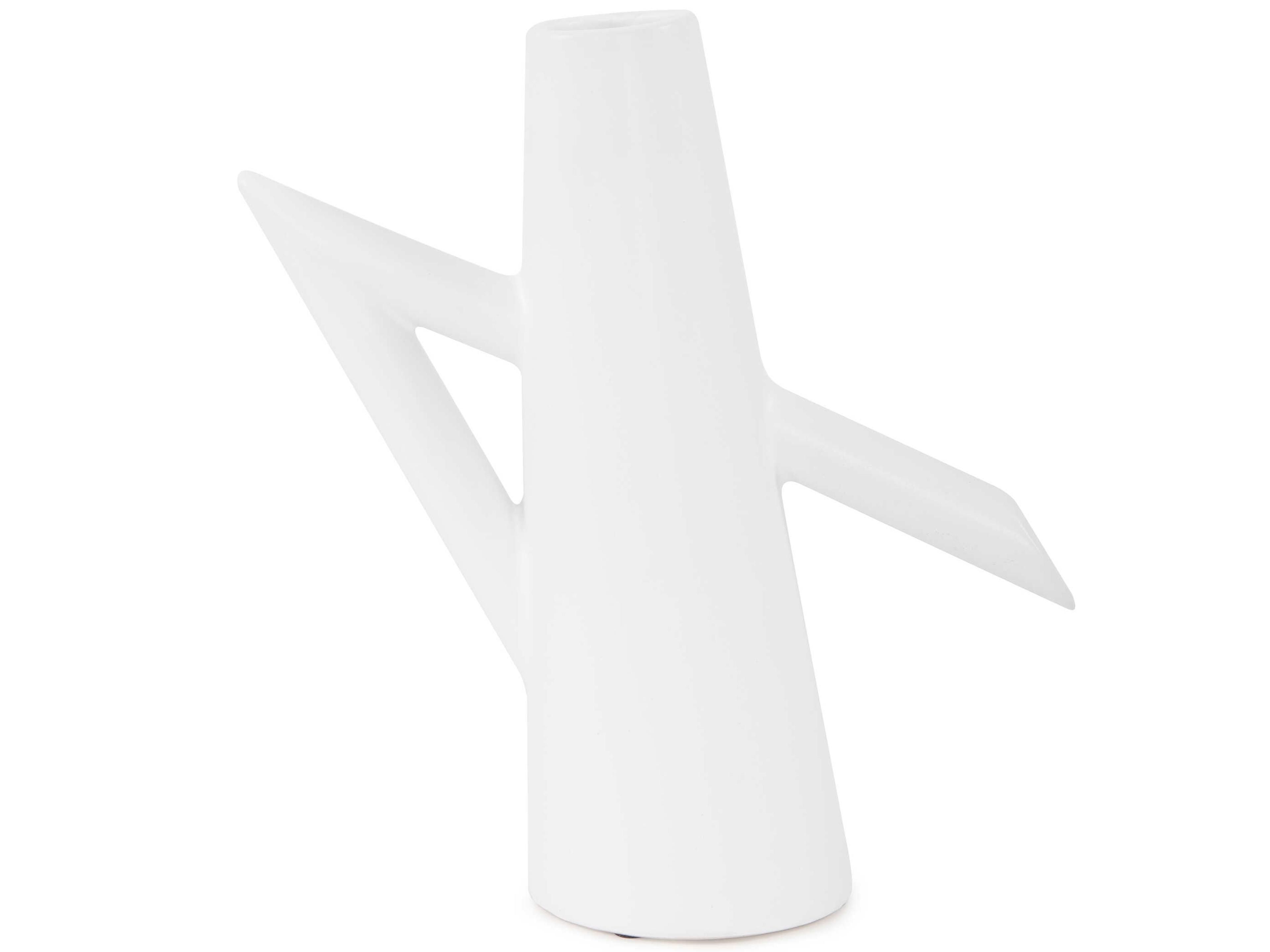 Astrid Matte White Vase