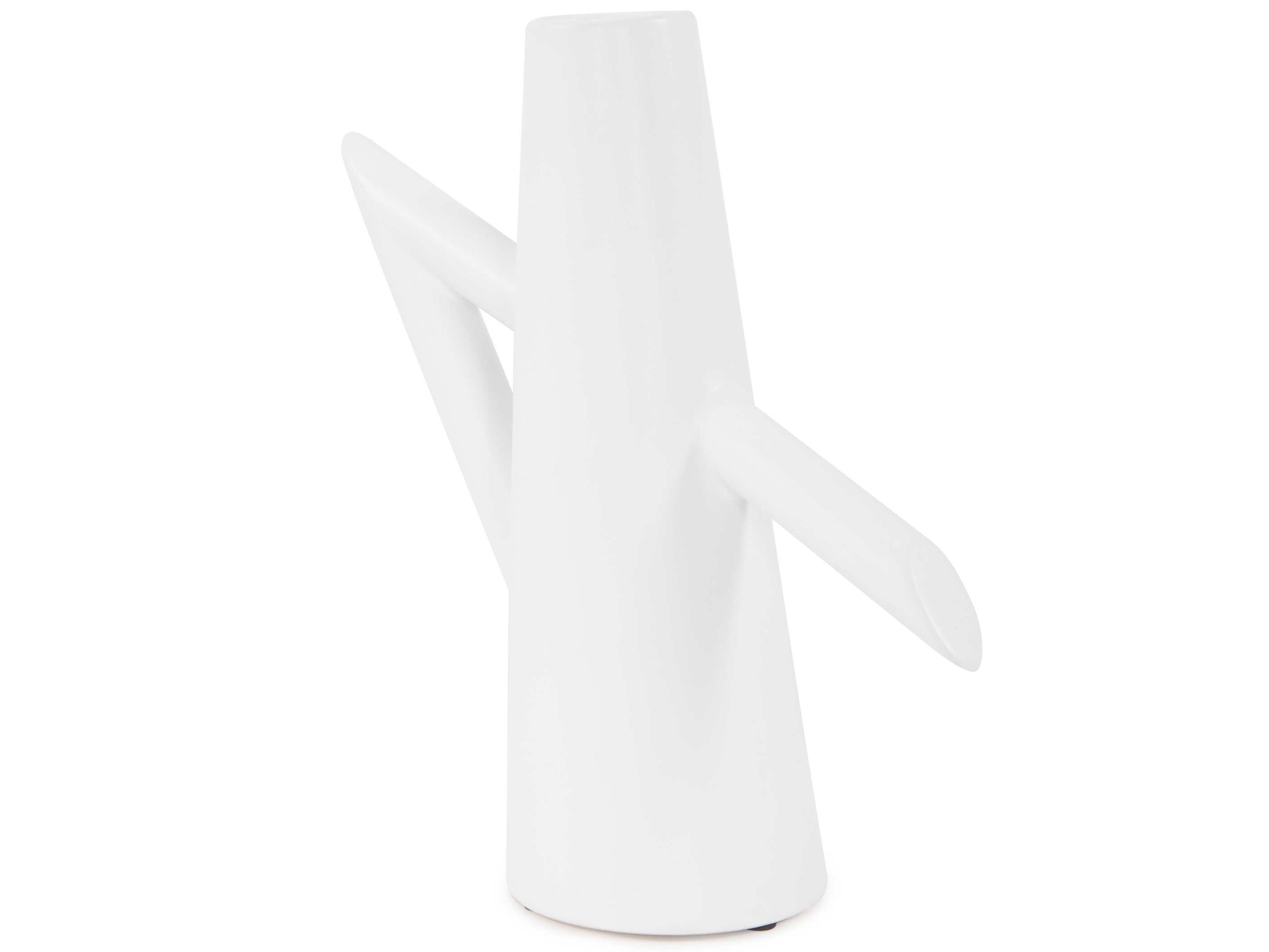 Howard Elliott Astrid Matte White Vase