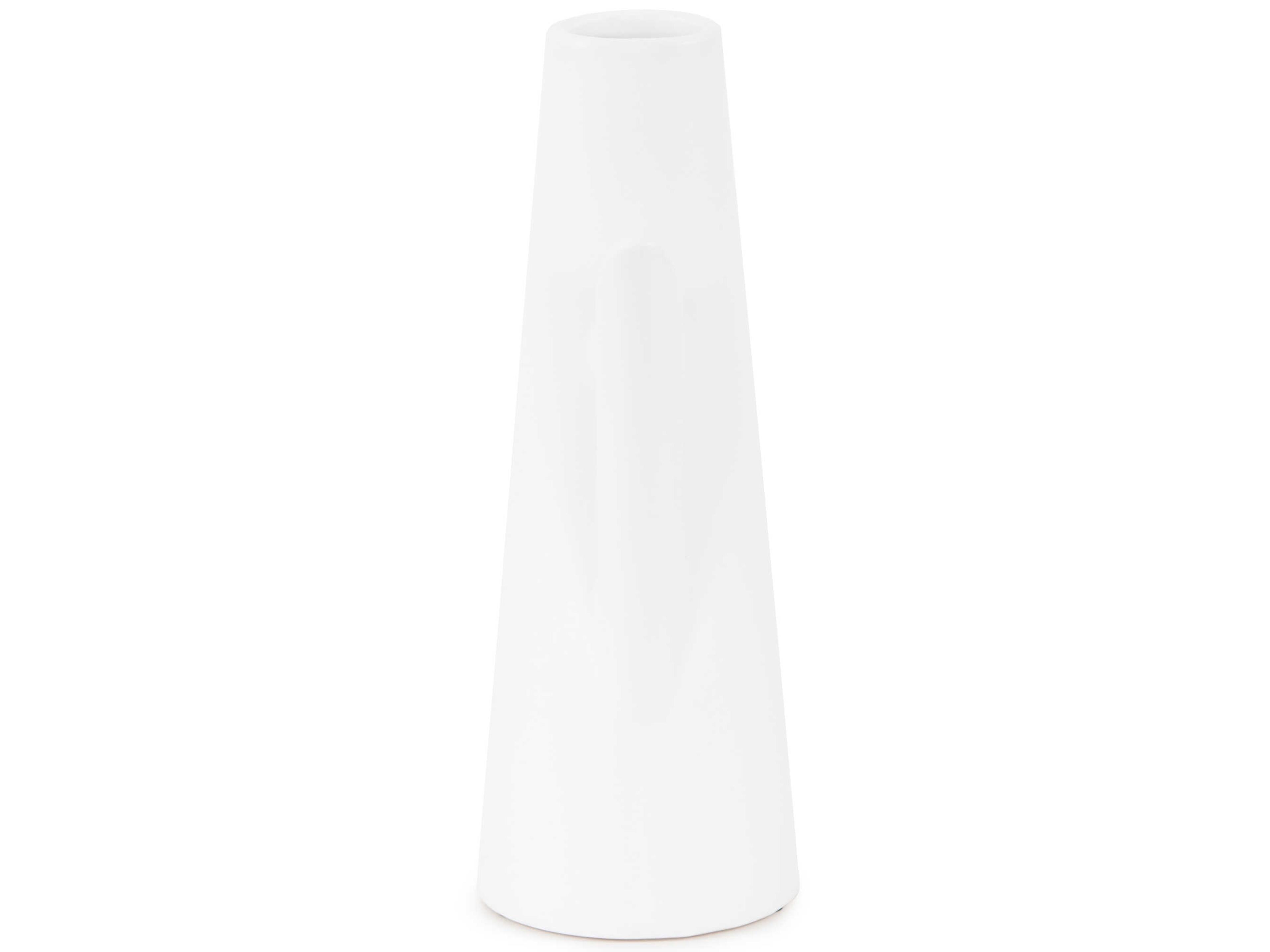 Howard Elliott Astrid Matte White Vase