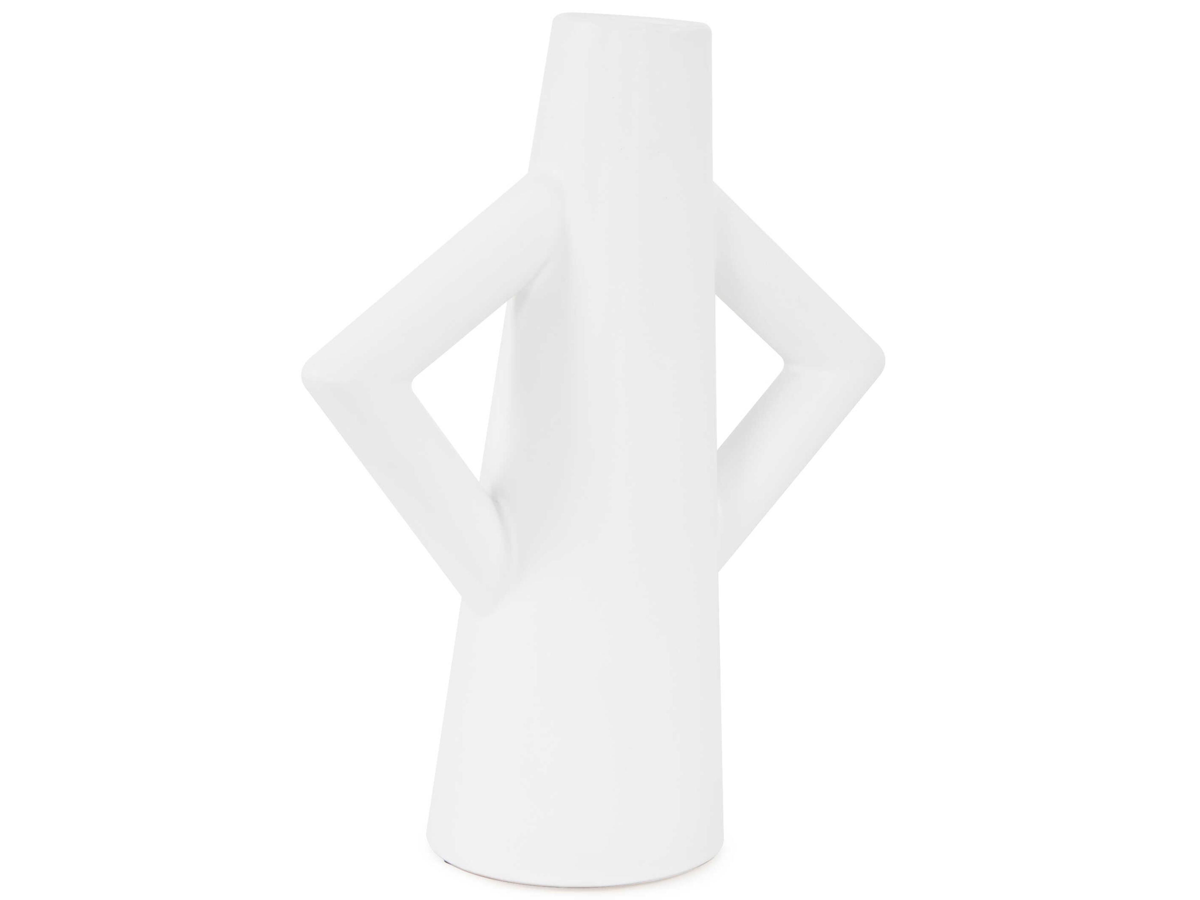 Howard Elliott Astrid Matte White Vase