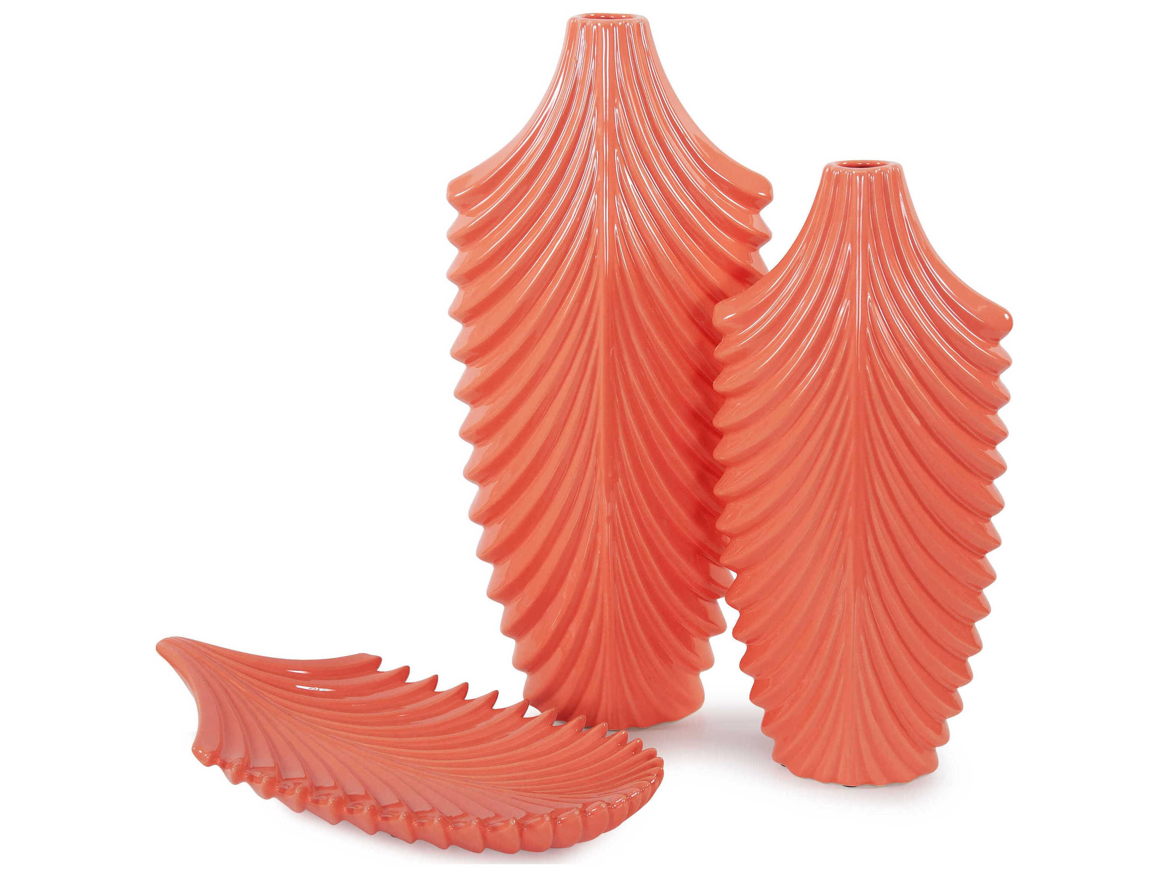 Howard Elliott Coral Vase