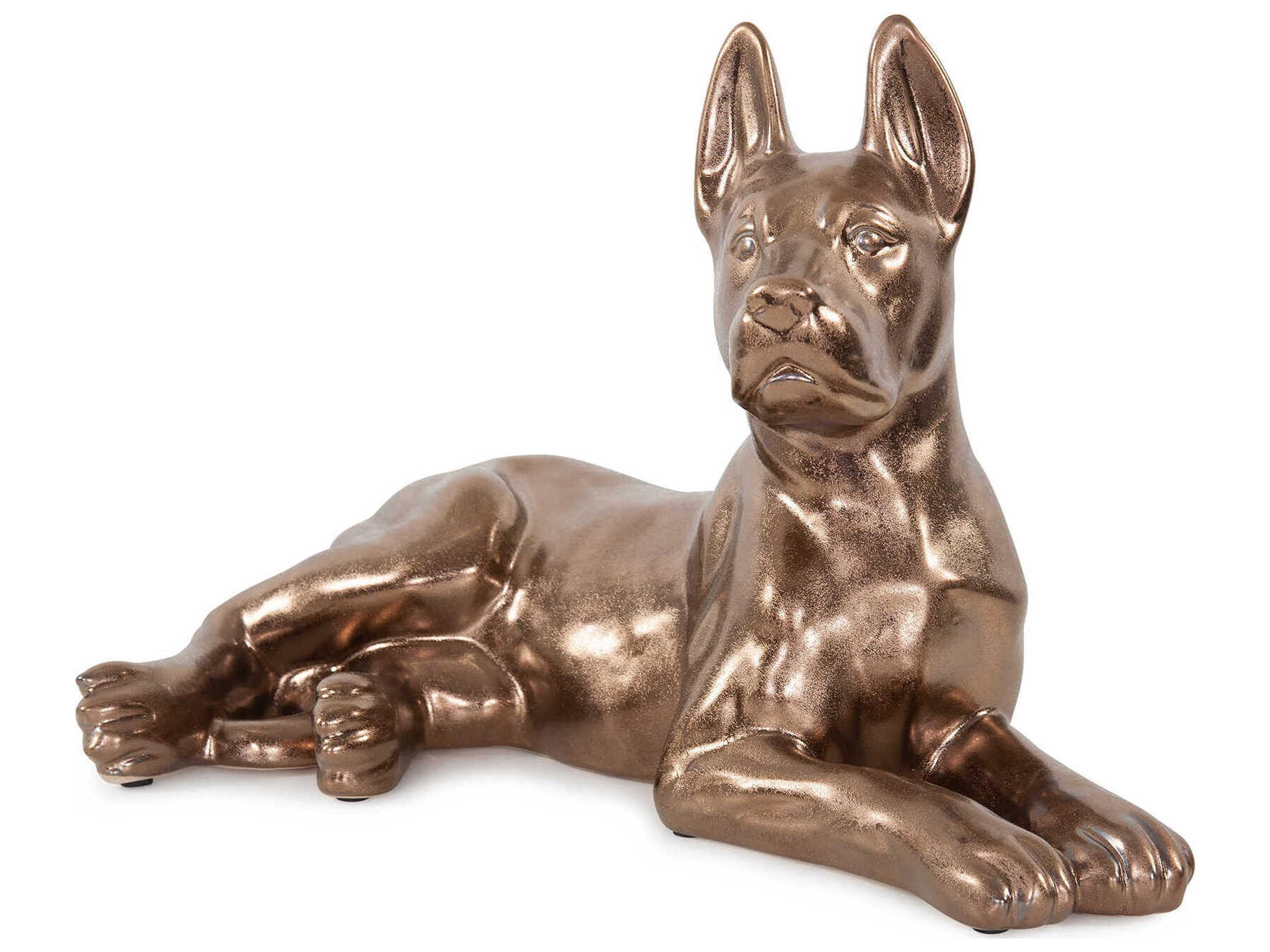 Howard Elliott Brass Shepard Sculpture