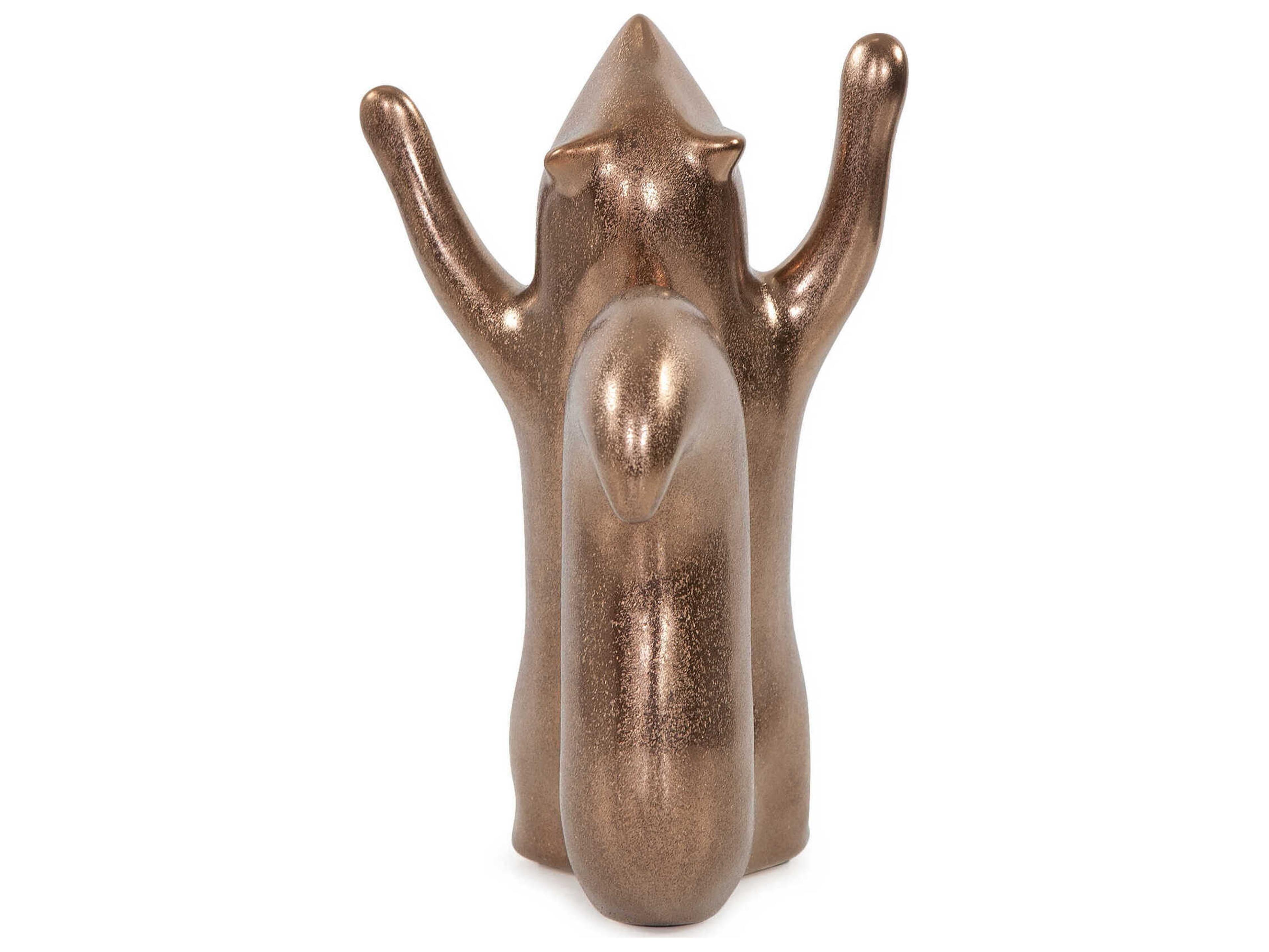 Howard Elliott Brass Chipmunk Sculpture