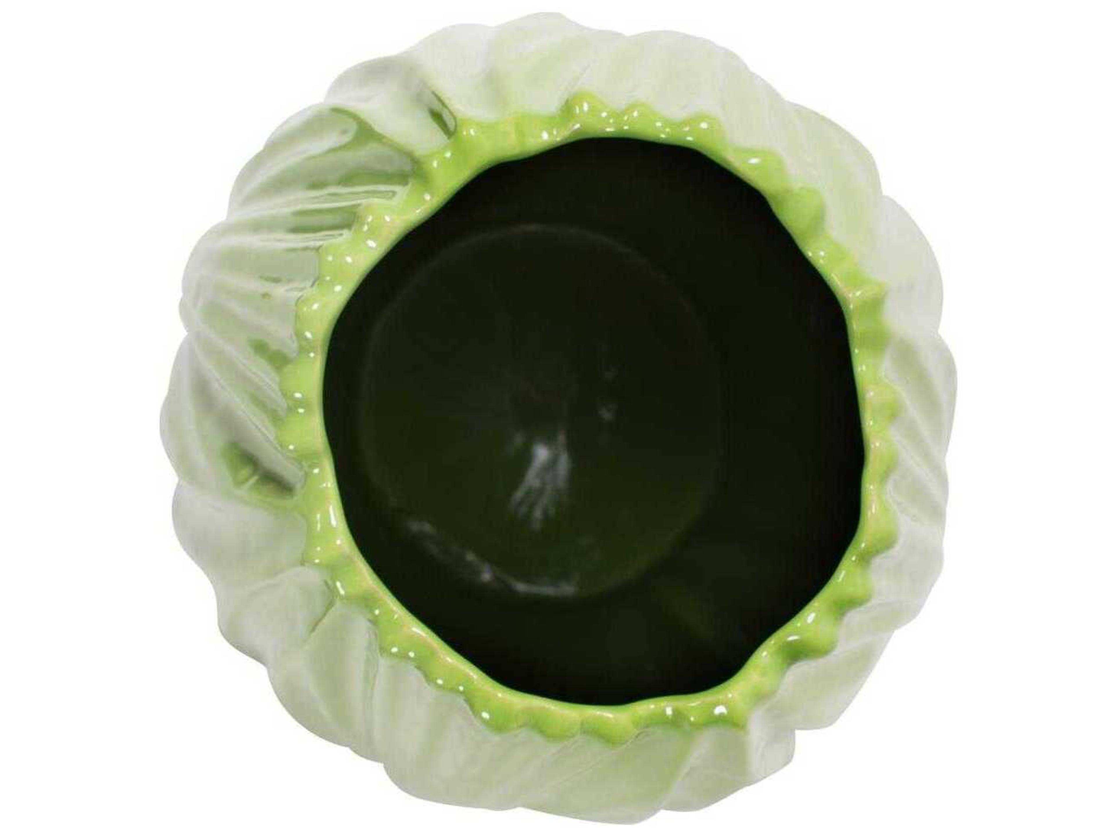 Howard Elliott Field Glossy Green Vase