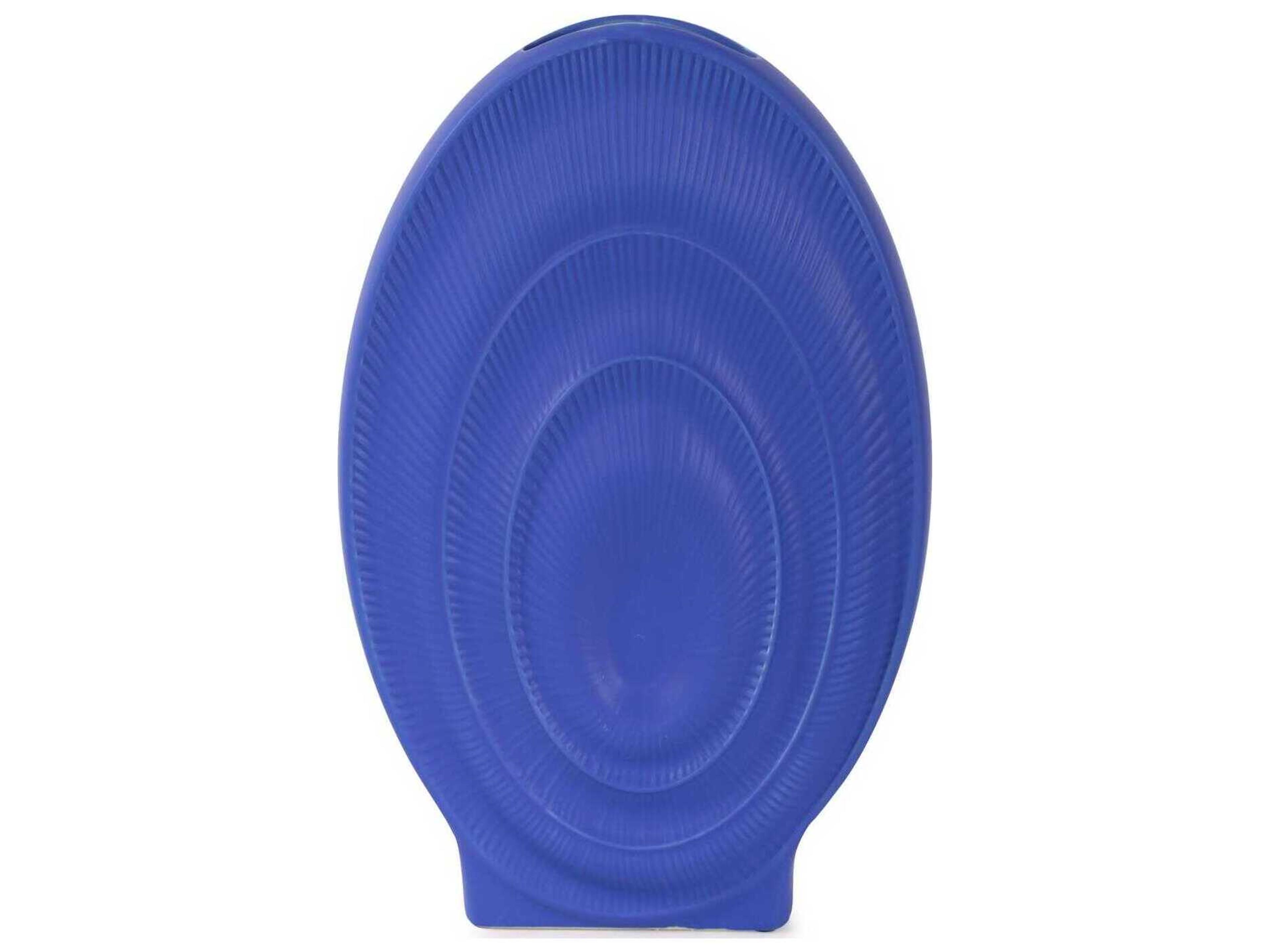 Howard Elliott Radiant Glossy Blue Vase