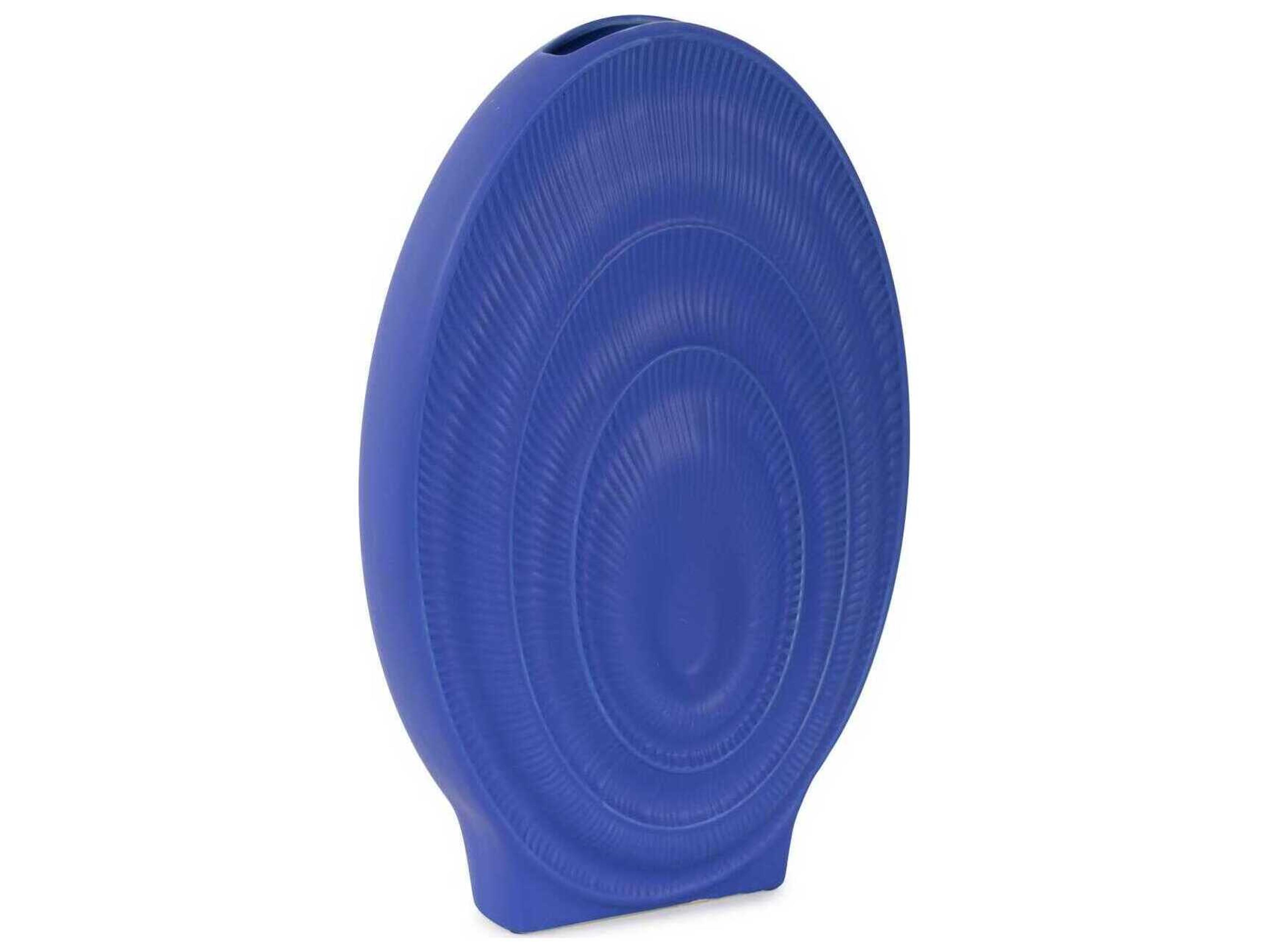 Howard Elliott Radiant Glossy Blue Vase