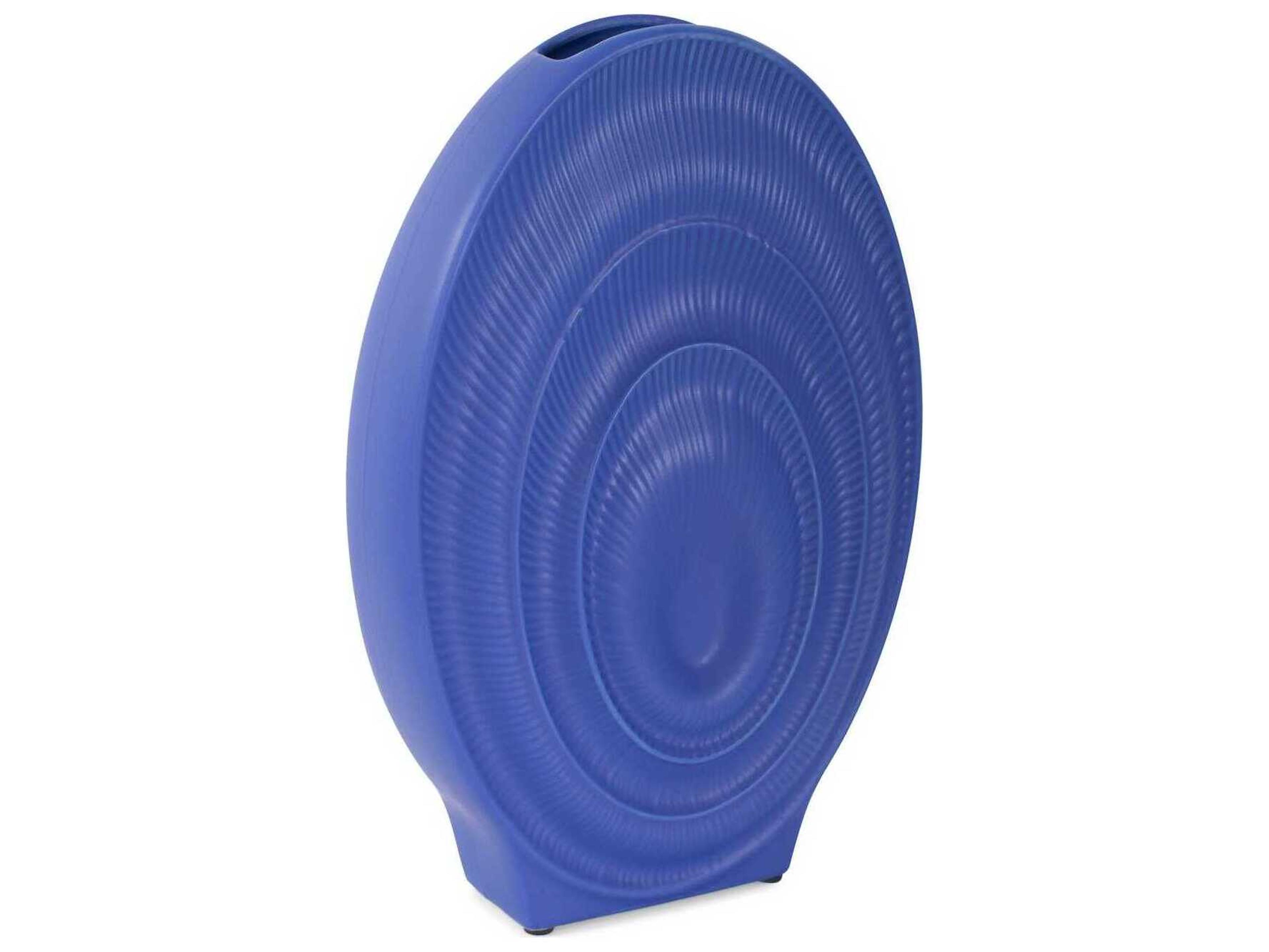 Howard Elliott Radiant Glossy Blue Vase
