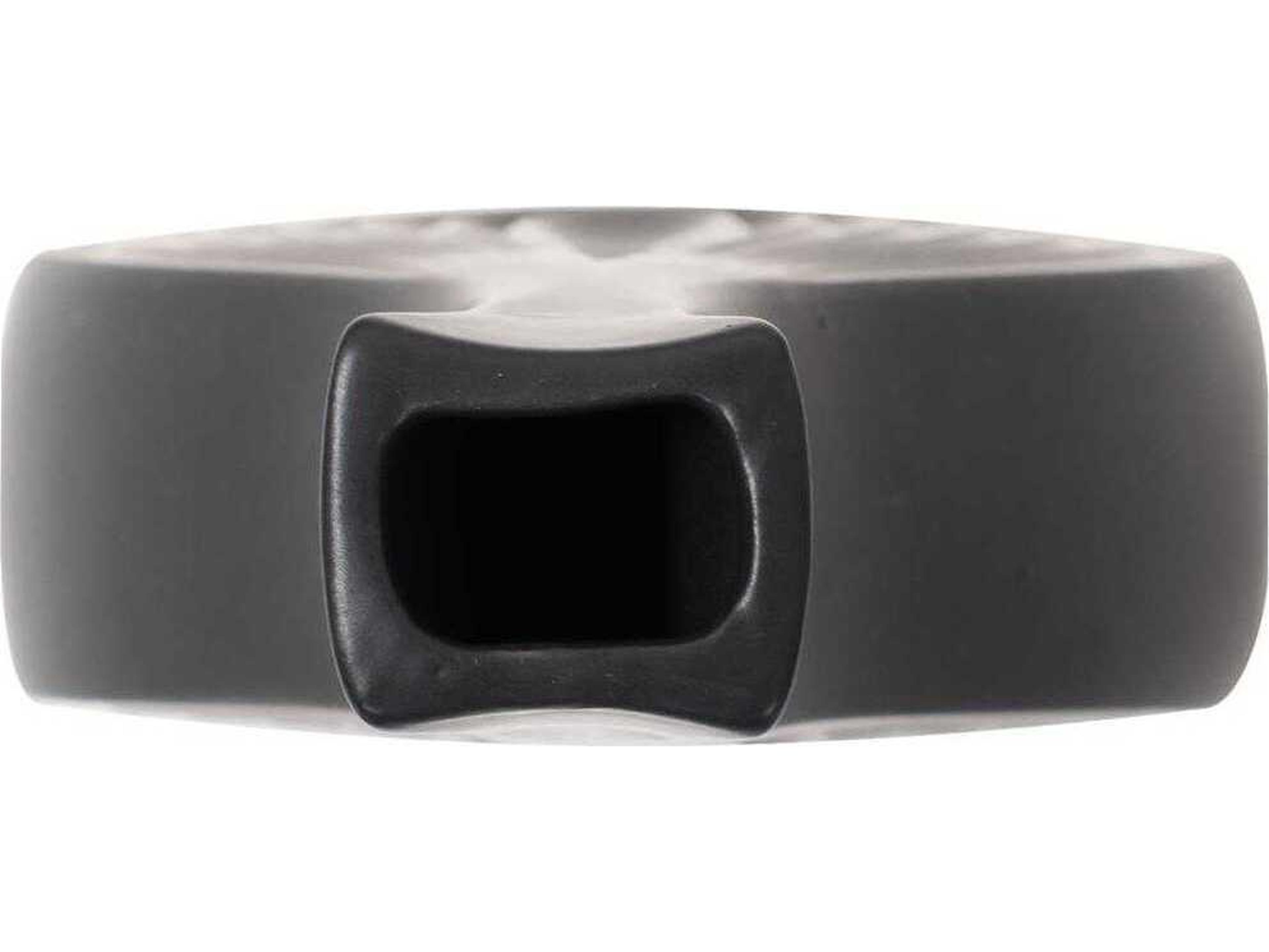 Howard Elliott Onion Tapered Matte Black Vase