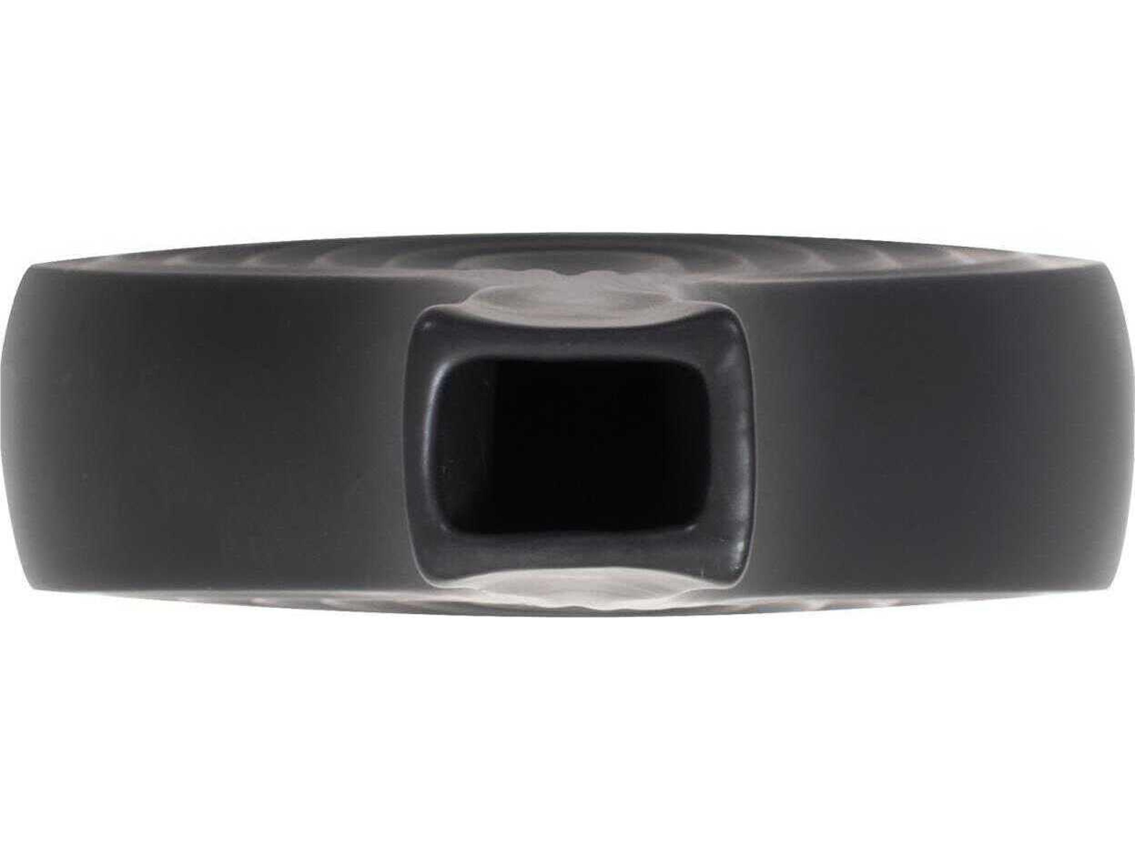 Howard Elliott Onion Tapered Matte Black Vase