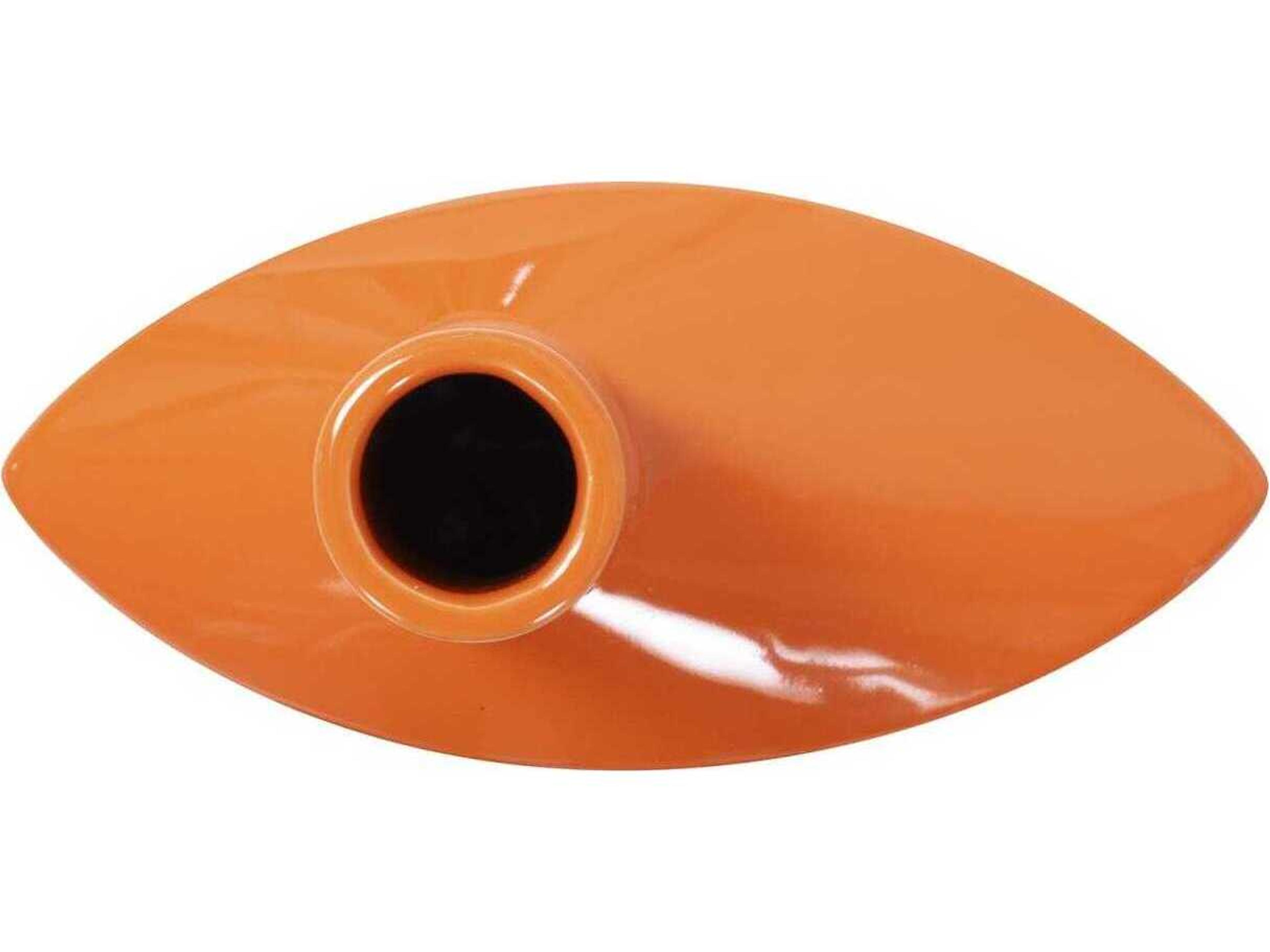 Howard Elliott Valencia Glossy Orange Vase