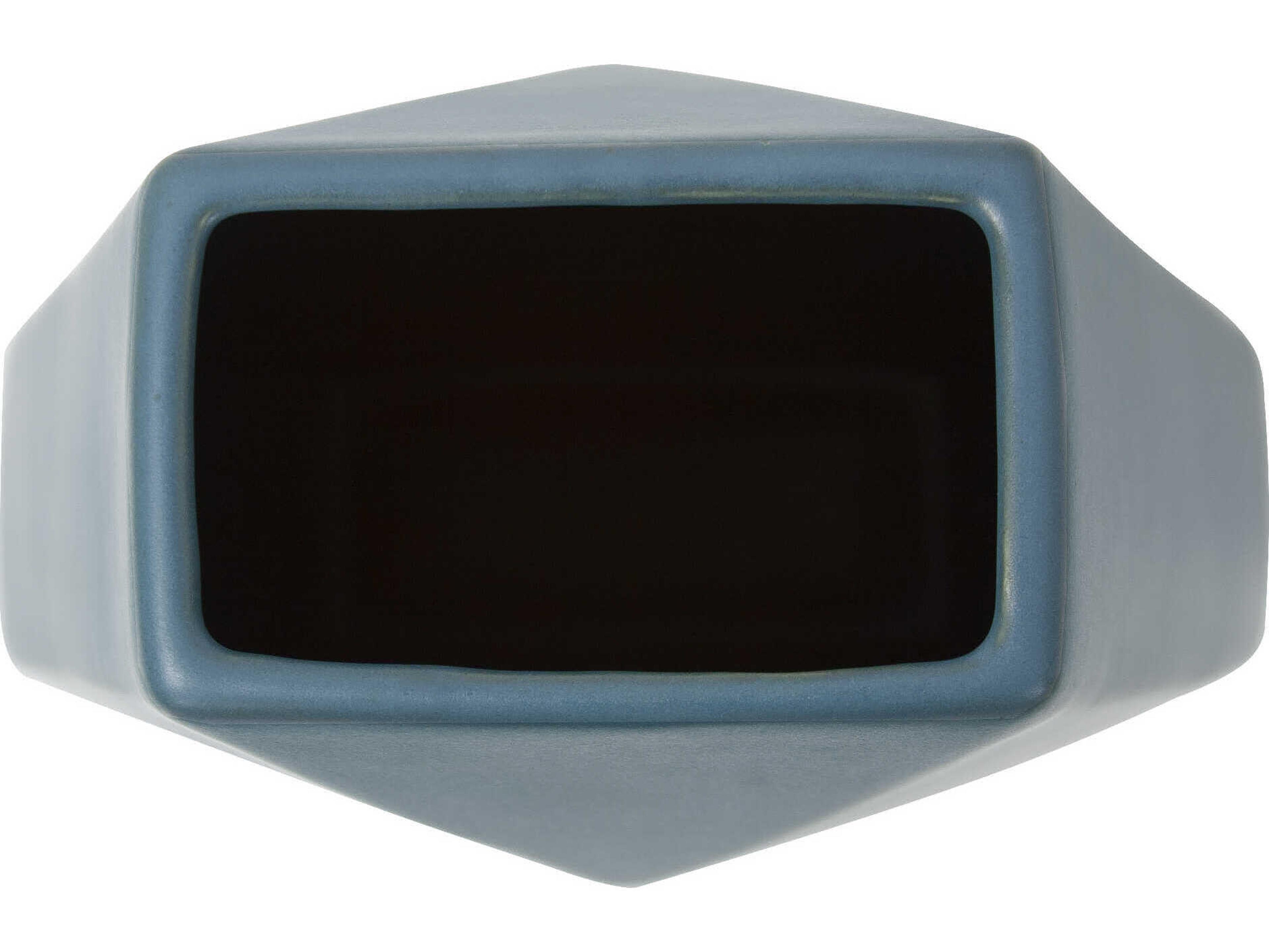 Howard Elliott Brassa Teal Vase