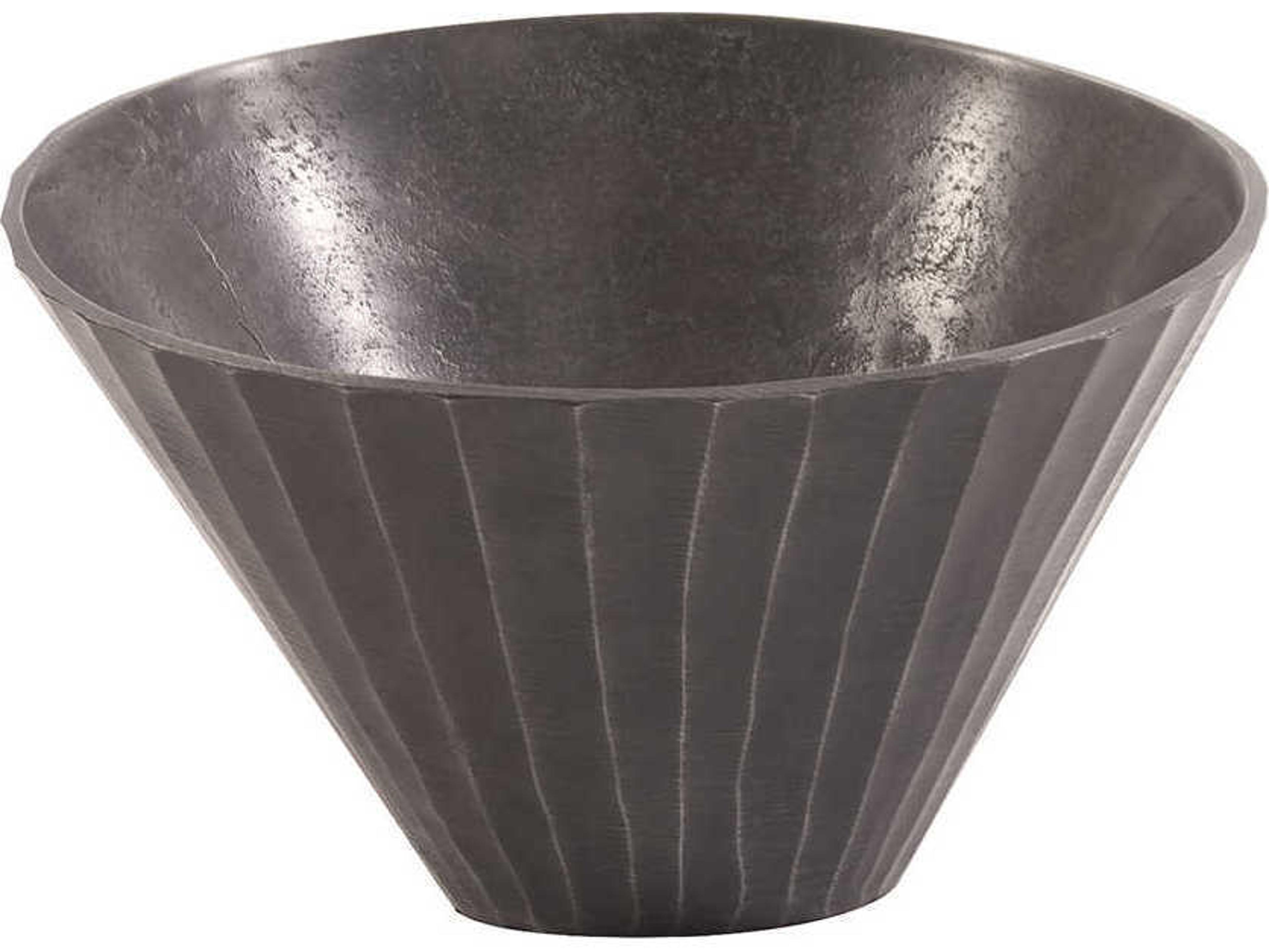 Howard Elliott Graphite Gray 11" Decorative Bowl