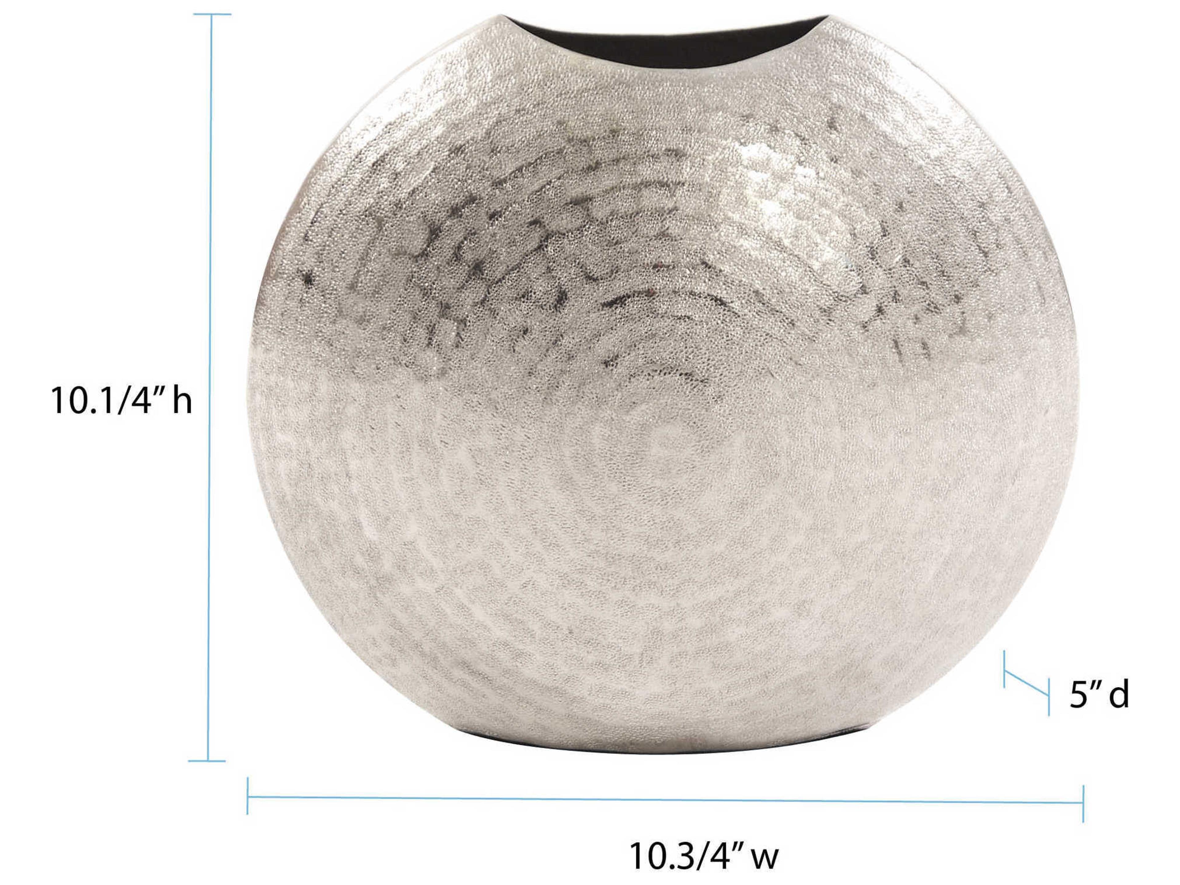 Howard Elliott Silver 10" Vase