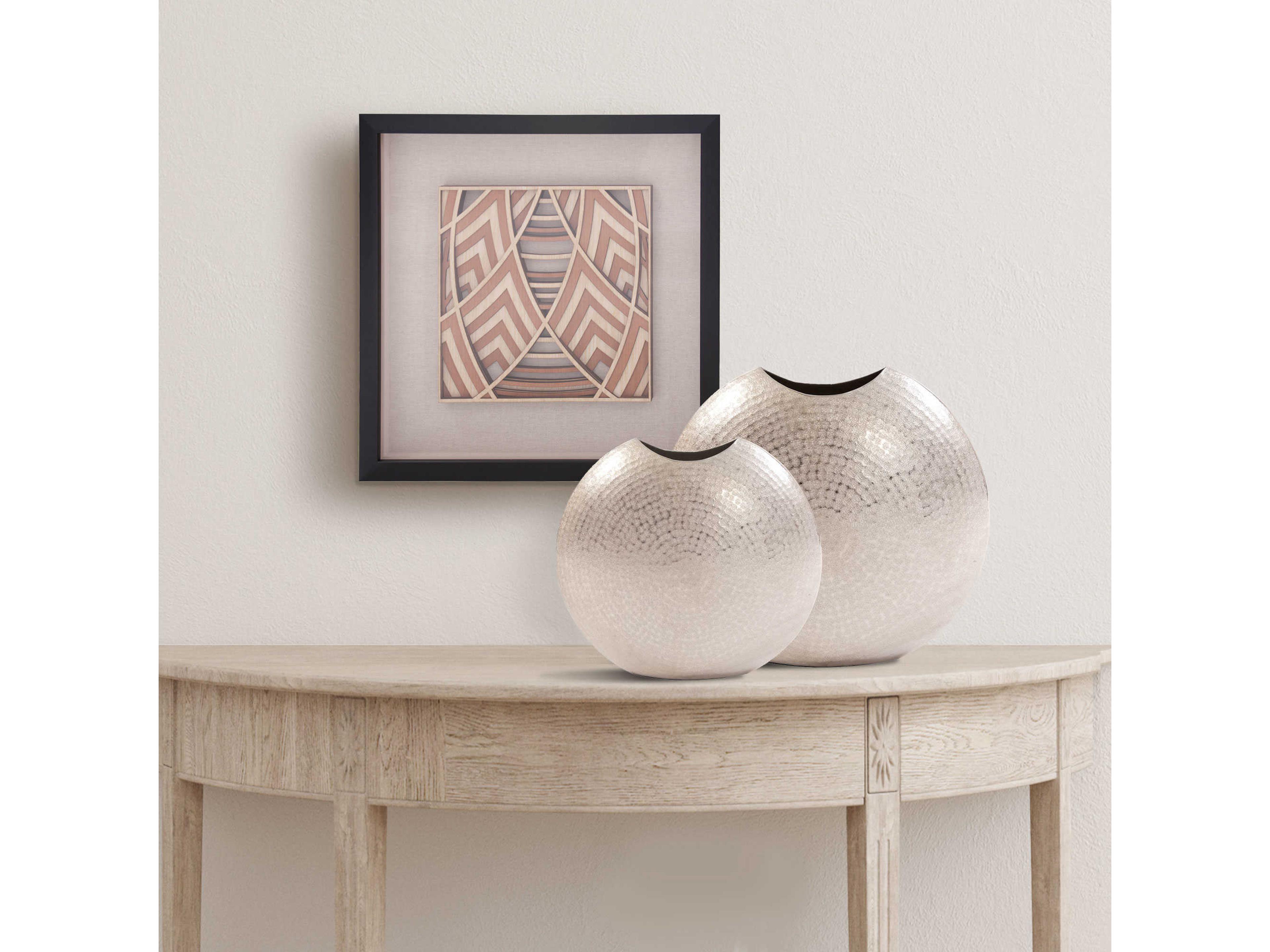 Howard Elliott Silver 10" Vase