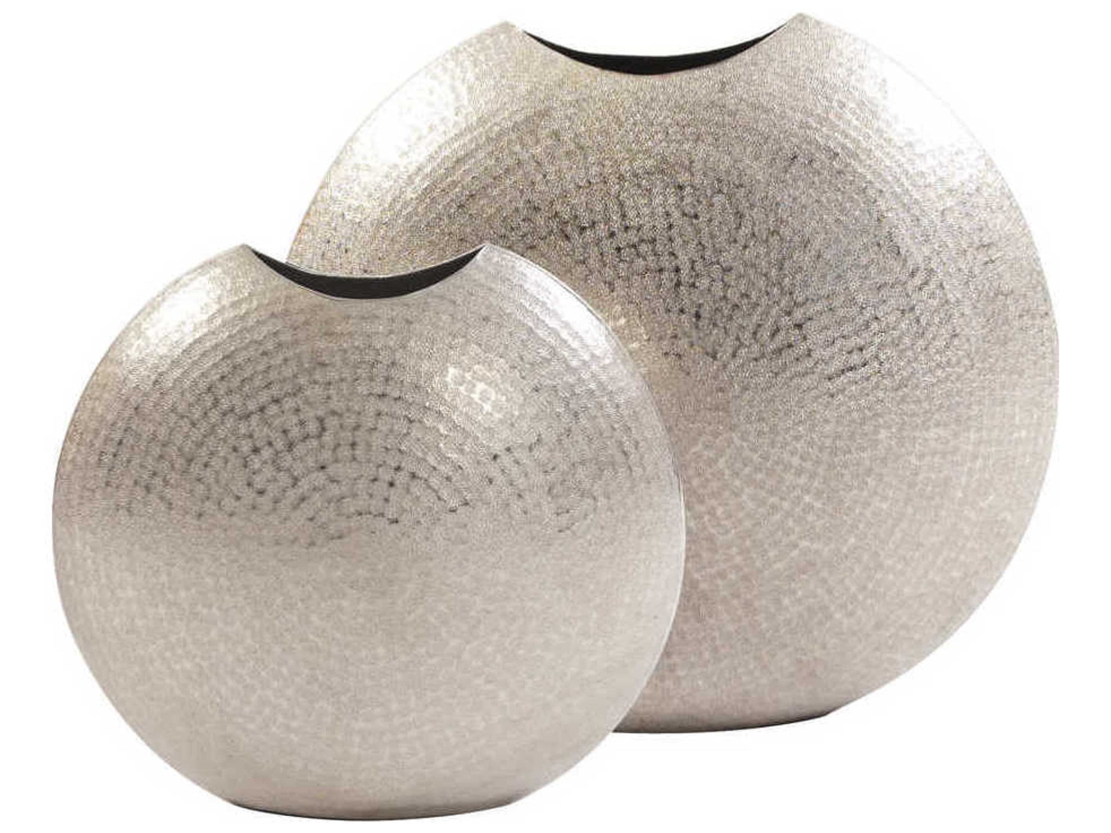 Howard Elliott Silver 15" Vase