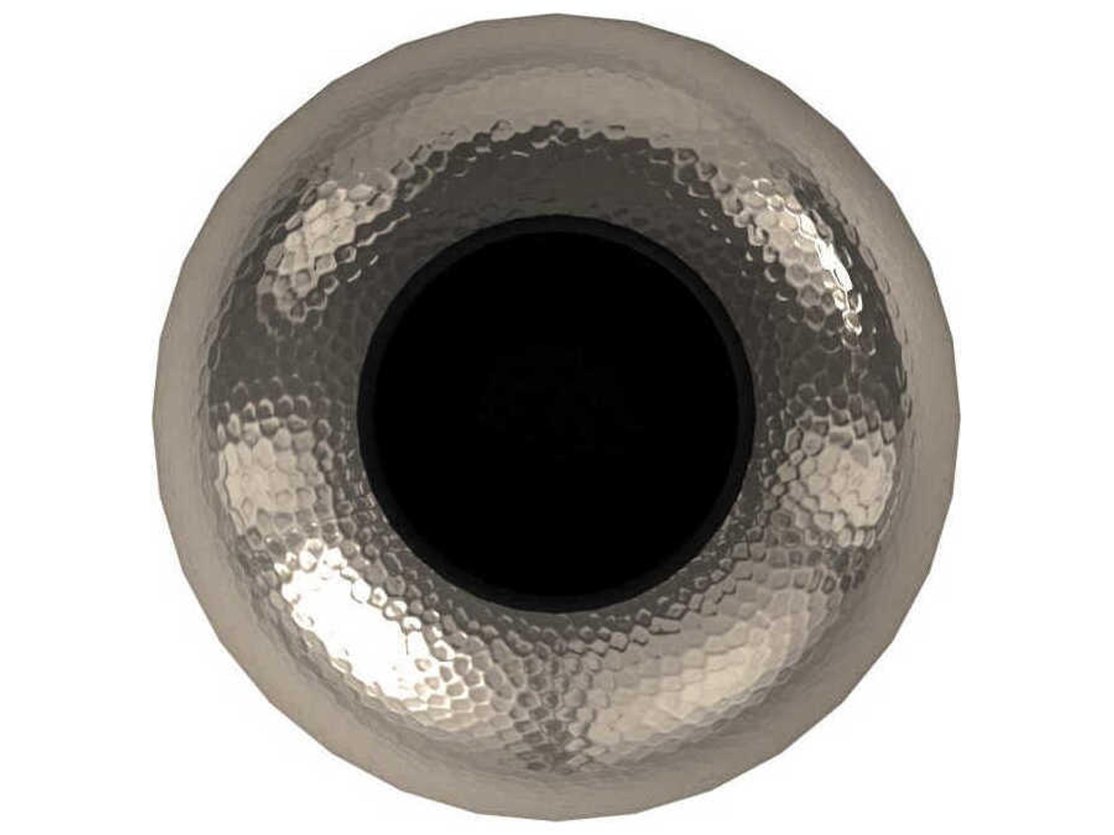 Howard Elliott Hammered Silver 11" Vase