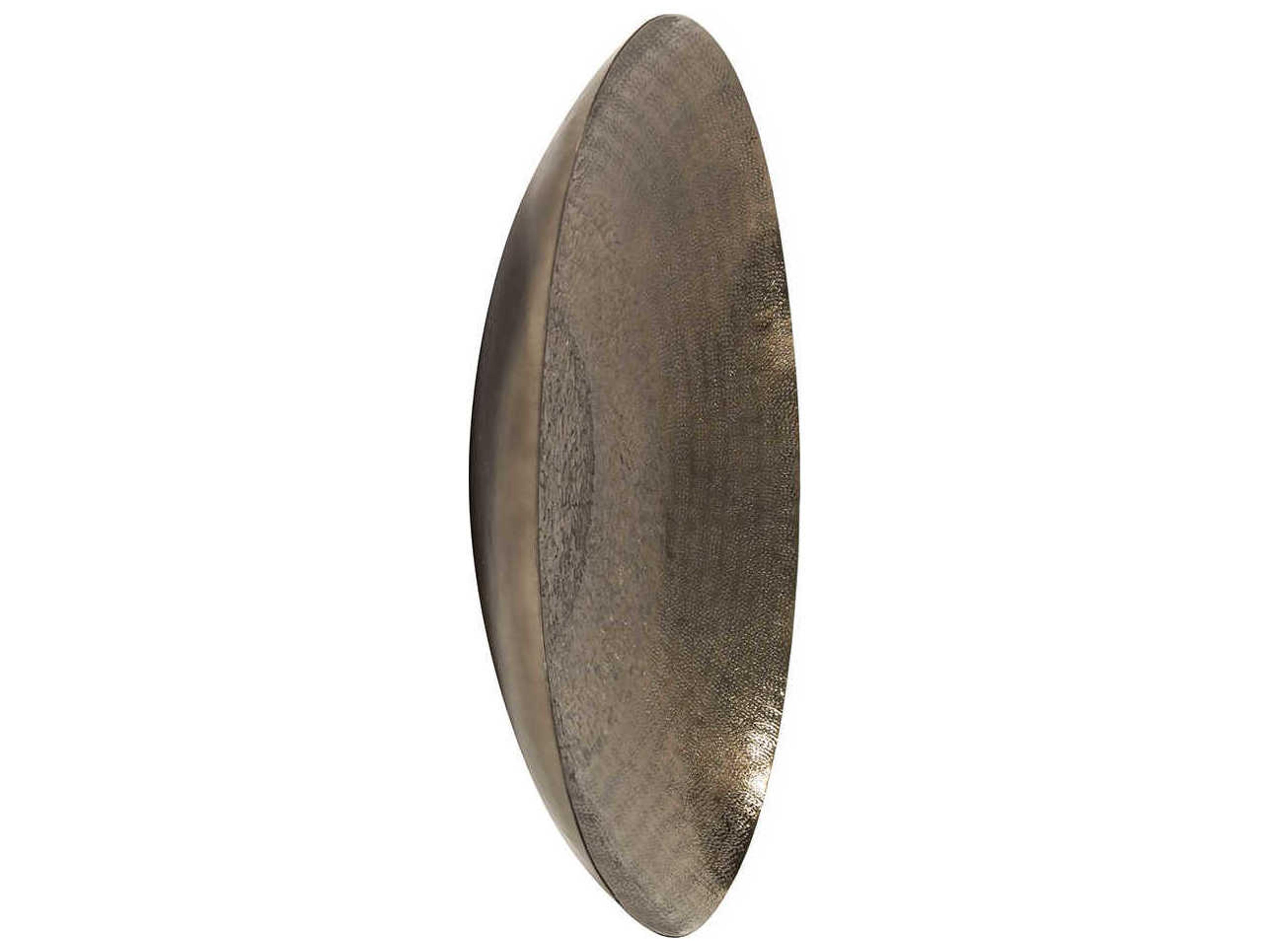 Howard Elliott Textured Deep Bronze 24" Decorative Bowl