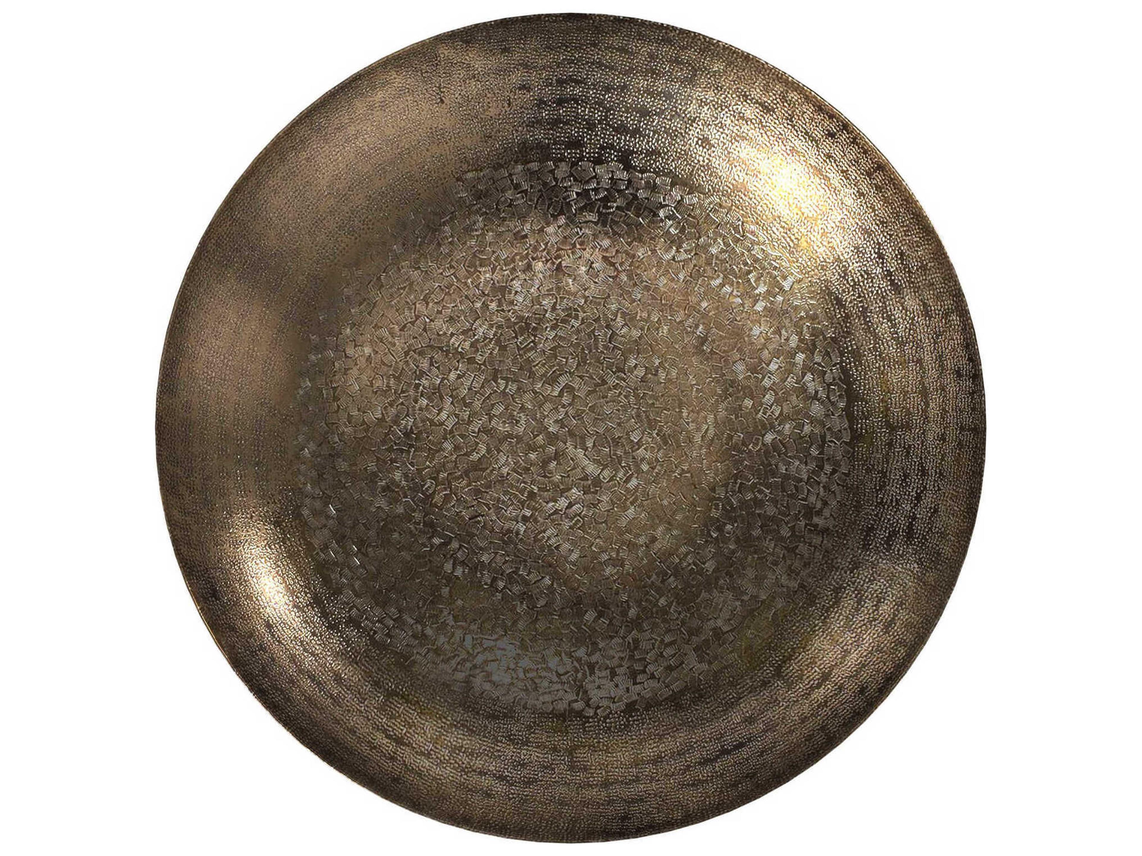 Howard Elliott Textured Deep Bronze 24" Decorative Bowl