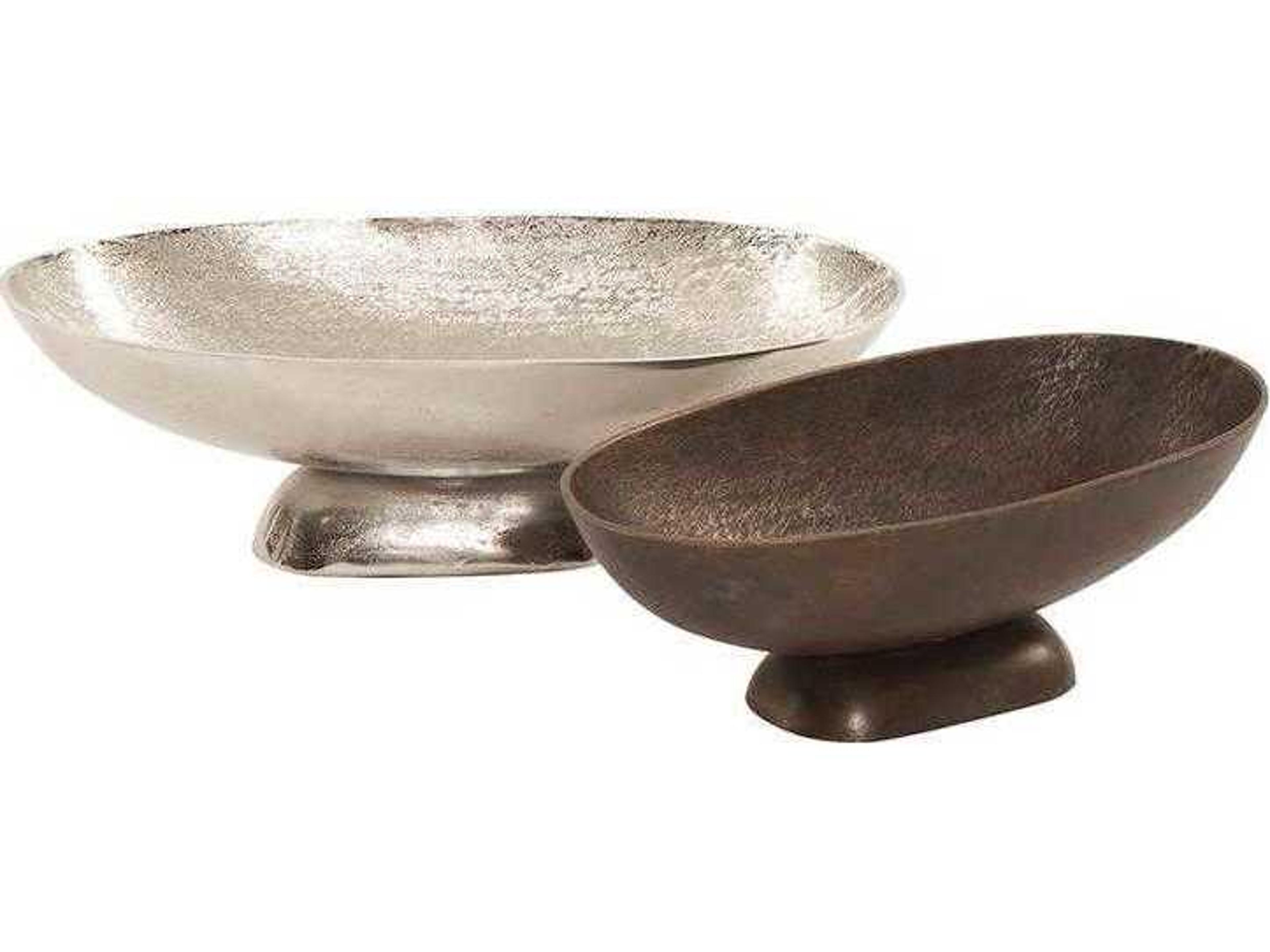 Howard Elliott Bright Silver Decorative Bowl