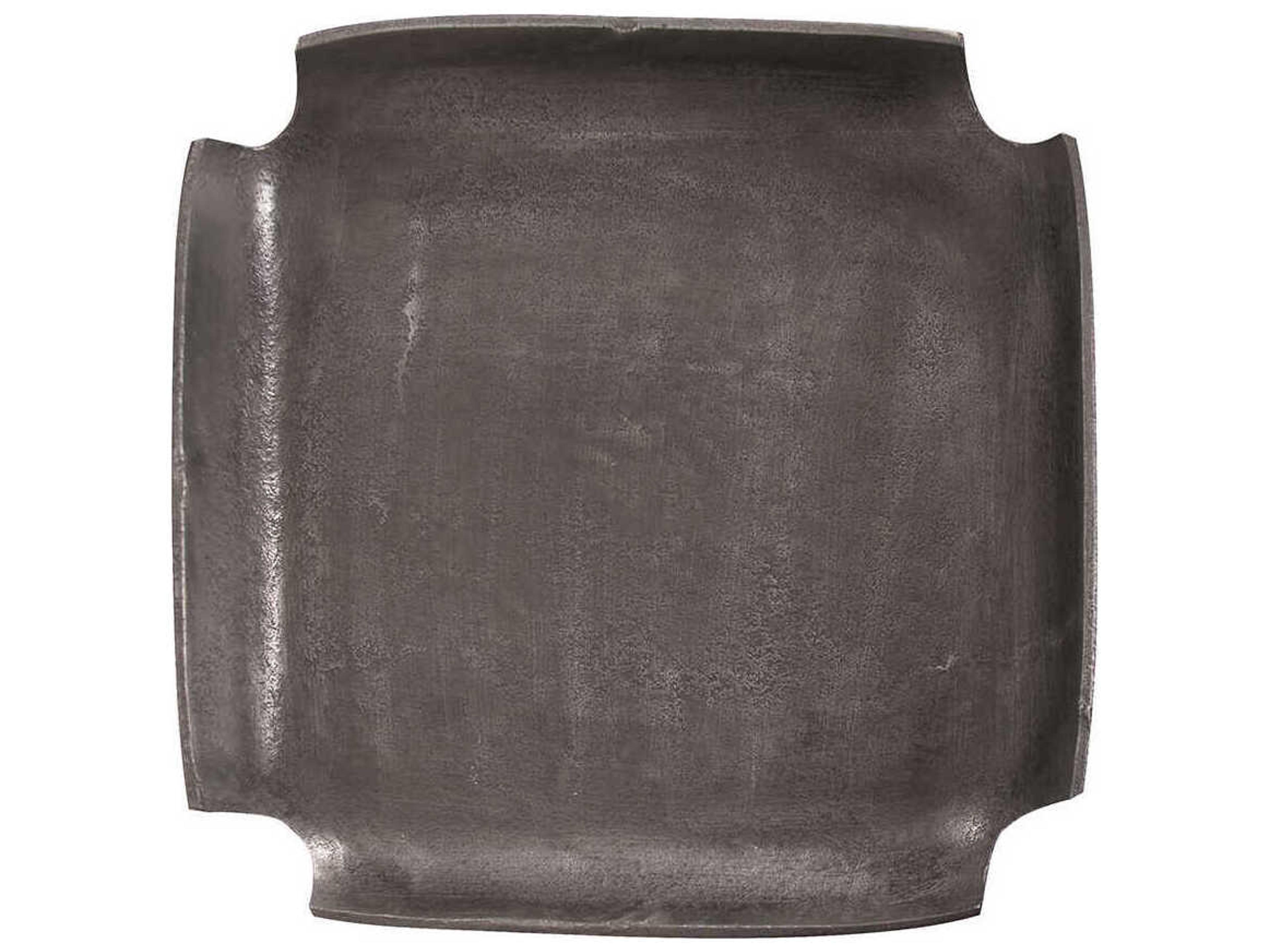 Howard Elliott Notched Corners Graphite Serving Tray