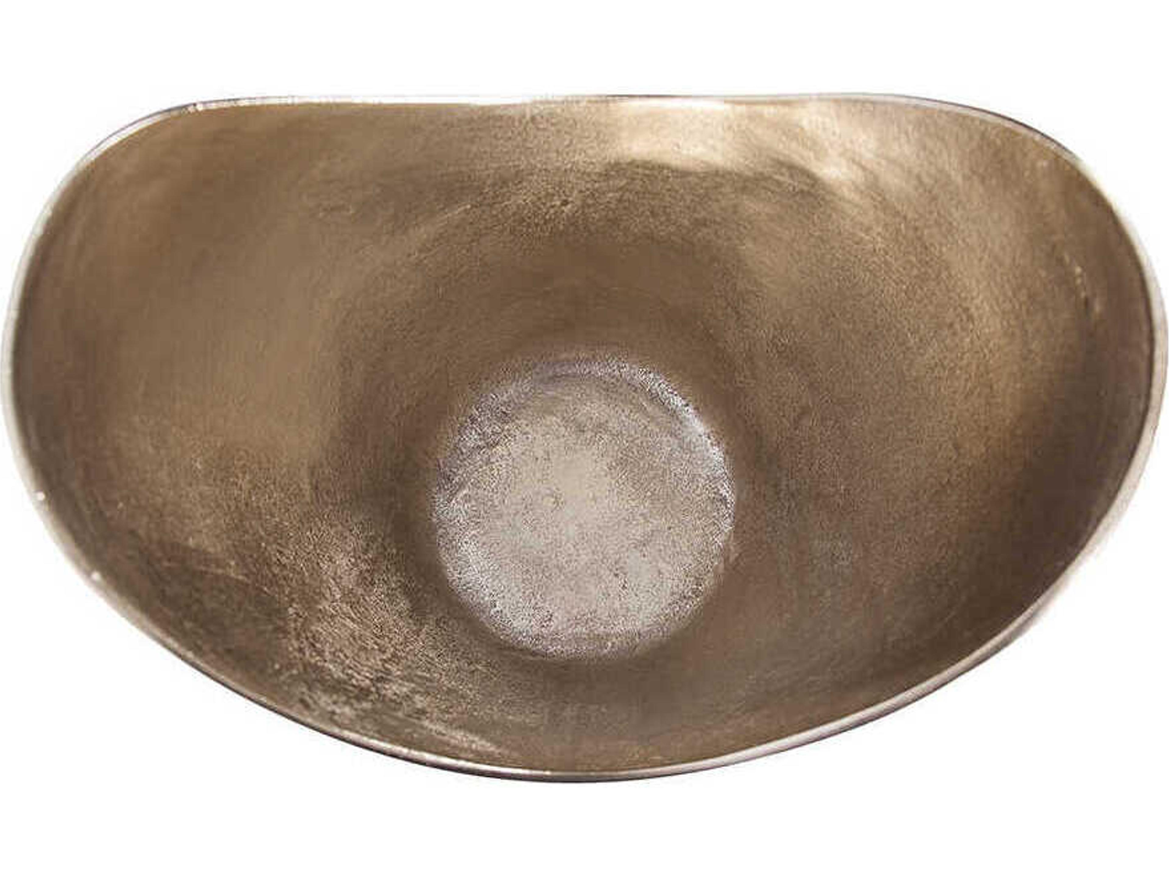 Howard Elliott Gold Hi-Lo Decorative Bowl