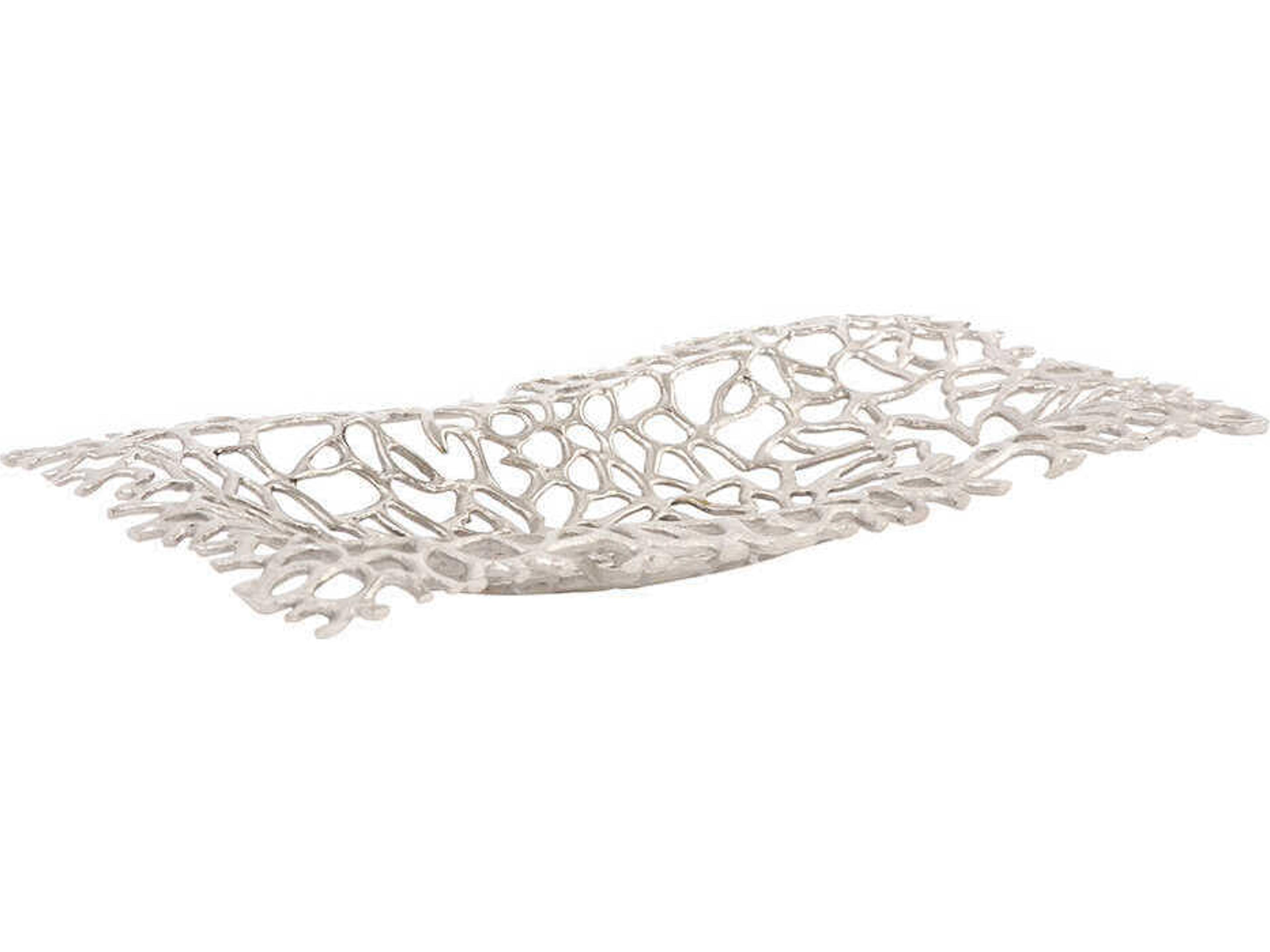 Howard Elliott Branch Silver Serving Tray