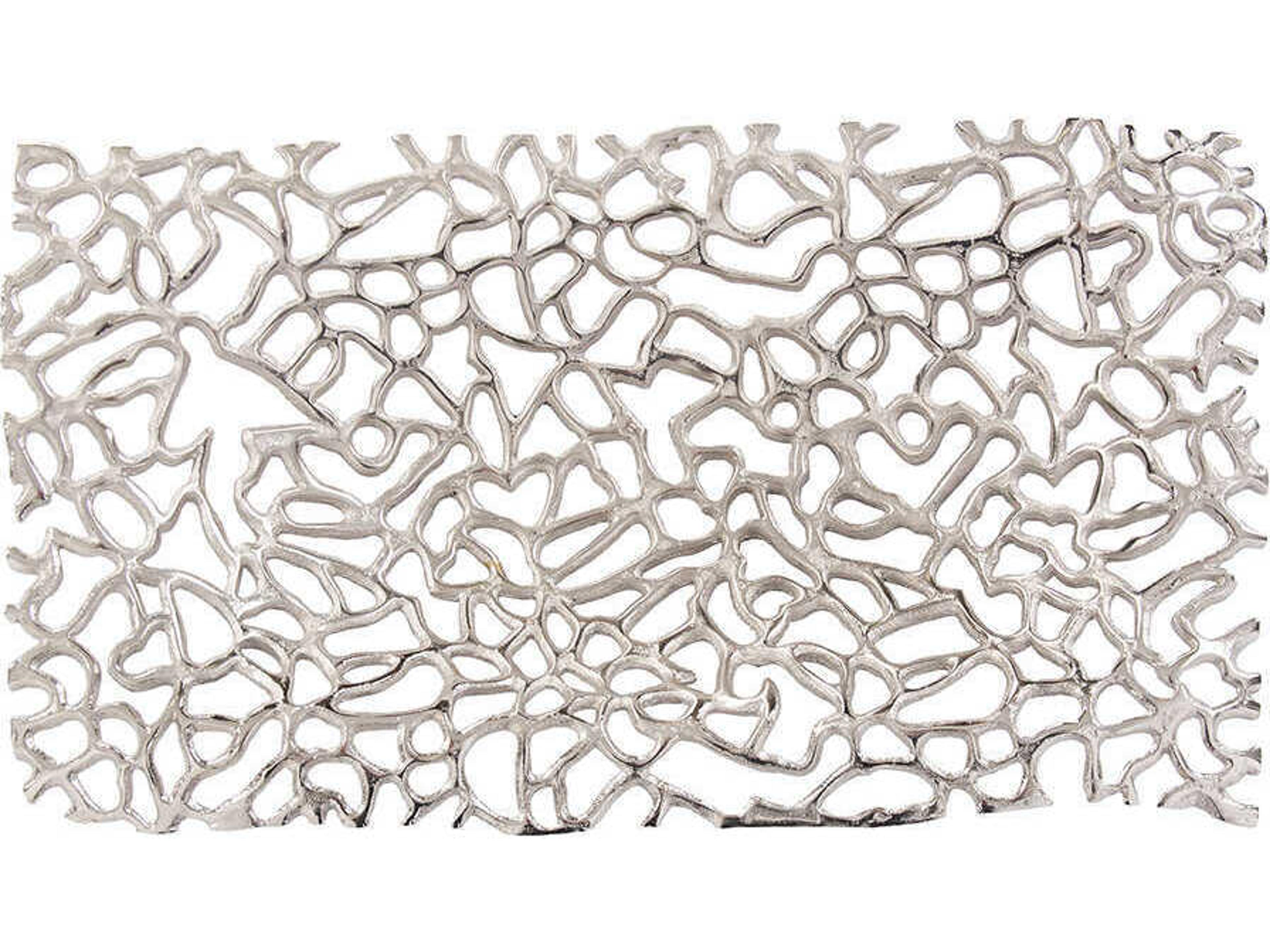 Howard Elliott Branch Silver Serving Tray