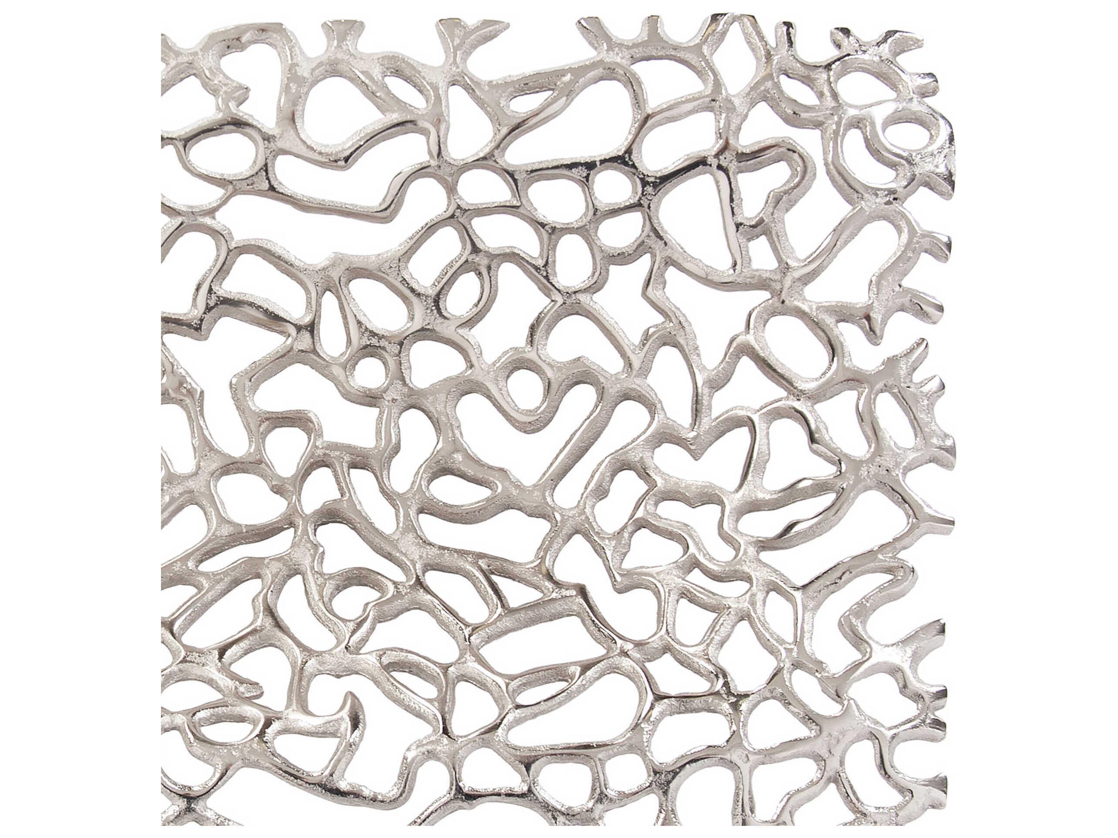 Howard Elliott Branch Silver Serving Tray