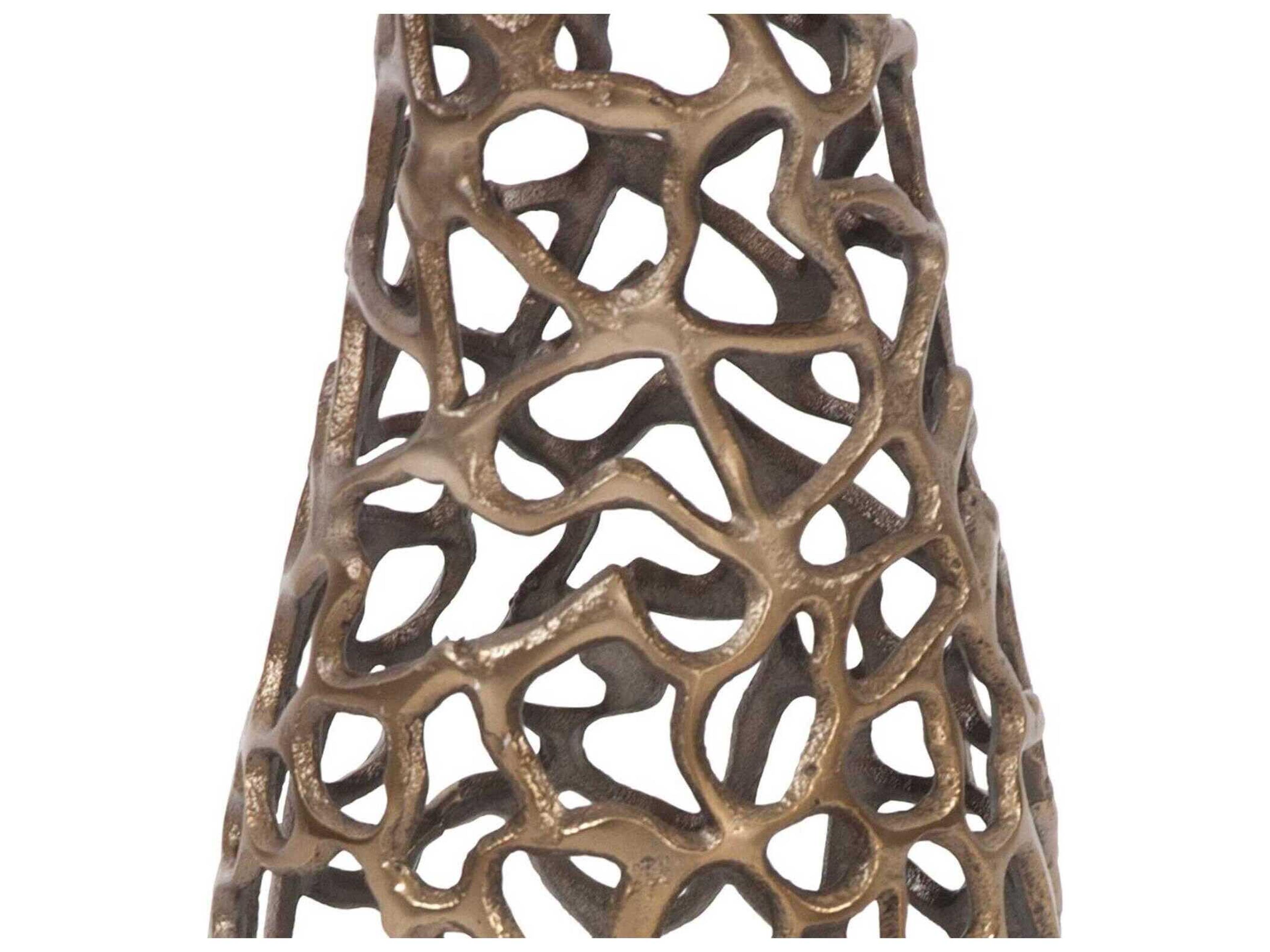 Howard Elliott Bronze Branch Vase